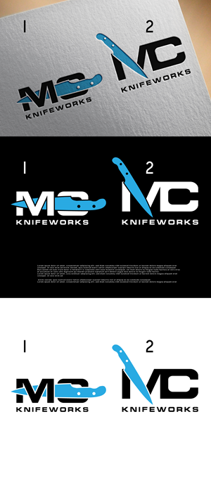 Logo Design by uzzal100 for M.C. Knifeworks | Design #31528835
