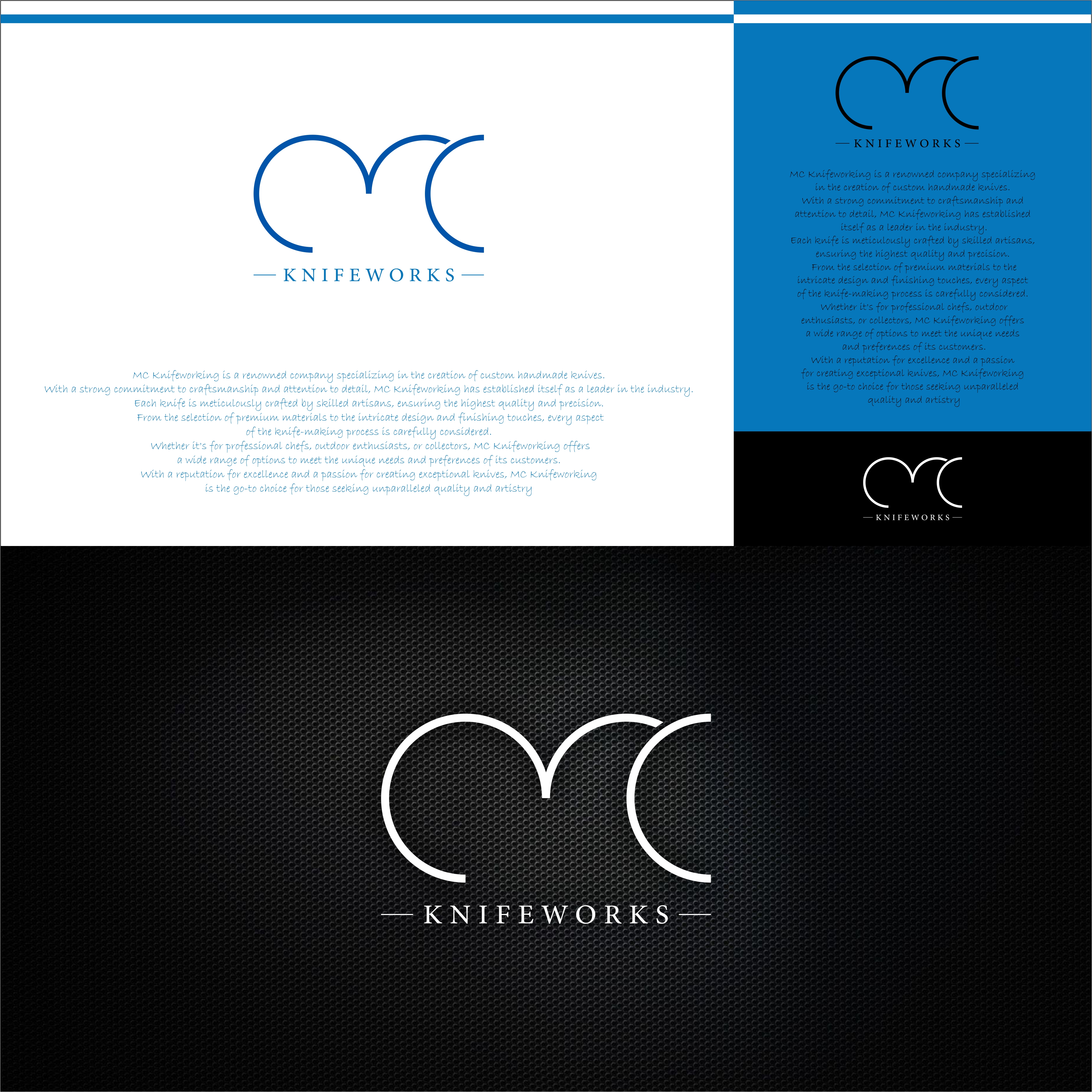 Logo Design by BLINDMOON for M.C. Knifeworks | Design #31569103