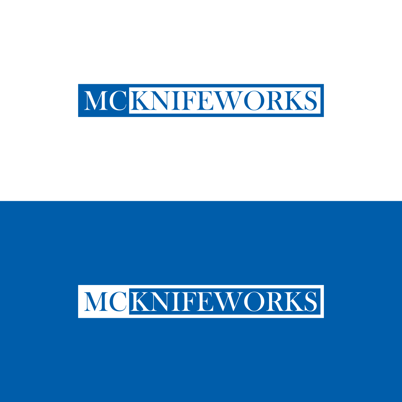 Logo Design by ni9 for M.C. Knifeworks | Design #31562114