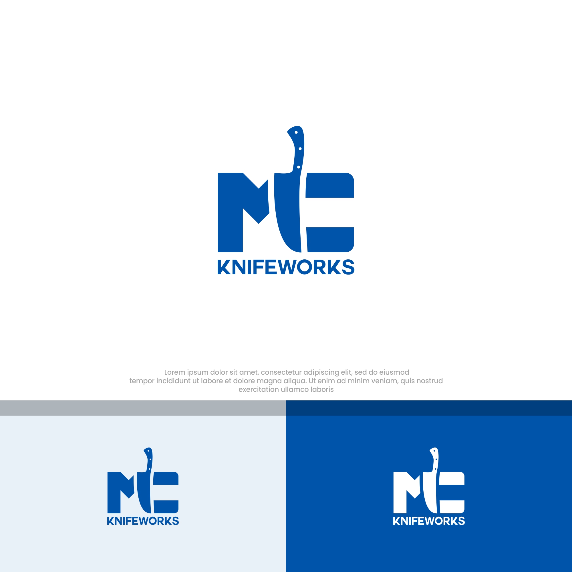 Logo Design by Arman Maulana for M.C. Knifeworks | Design #31546981