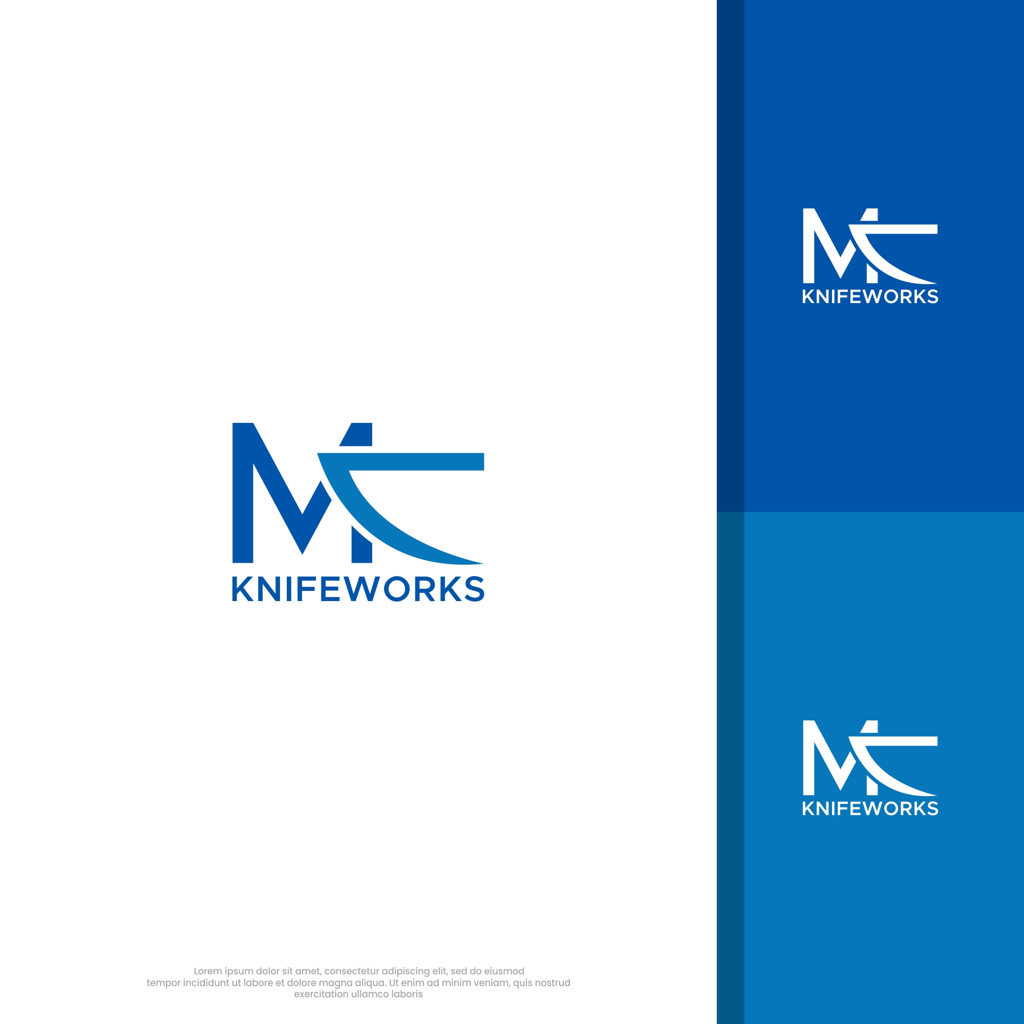 Logo Design by Arman Maulana for M.C. Knifeworks | Design #31546983