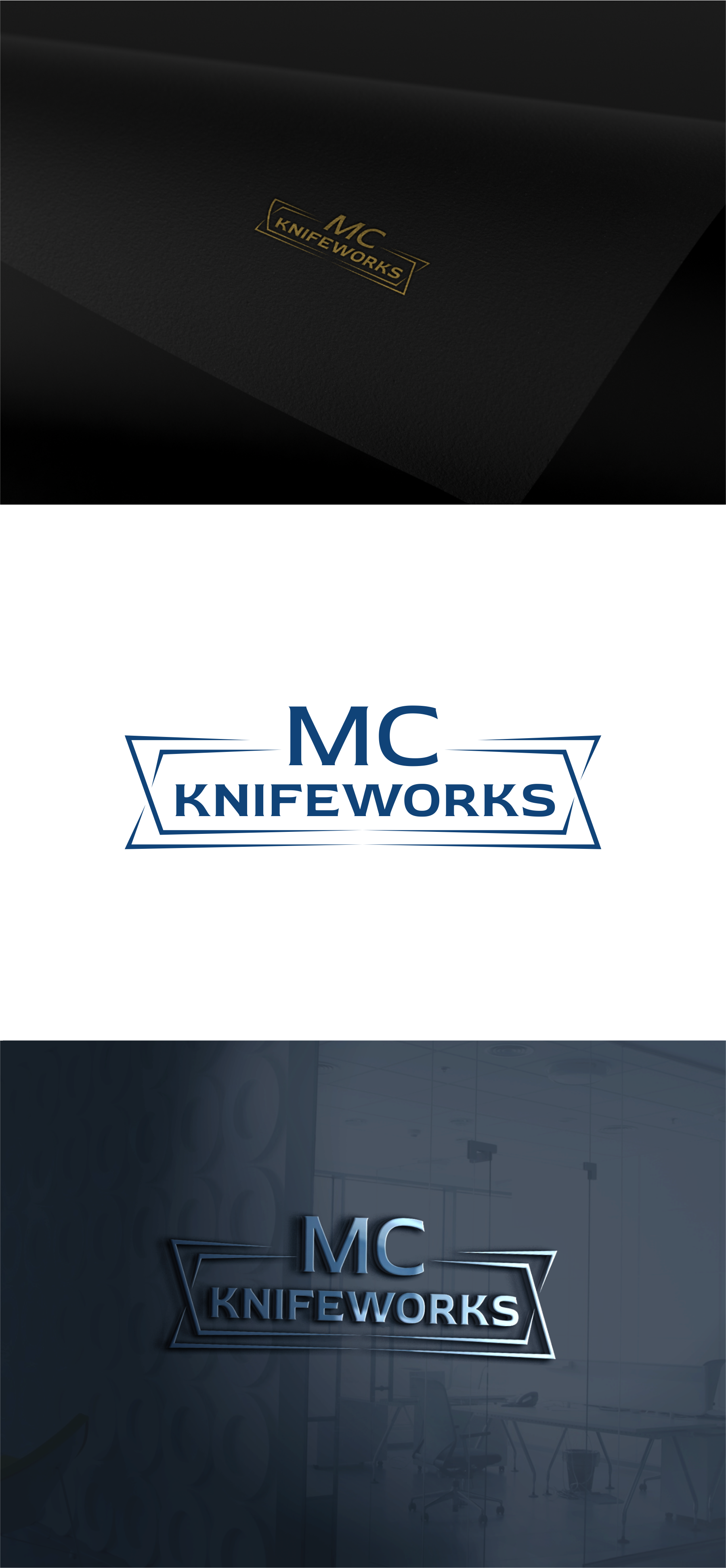 Logo Design by *mary for M.C. Knifeworks | Design #31531043