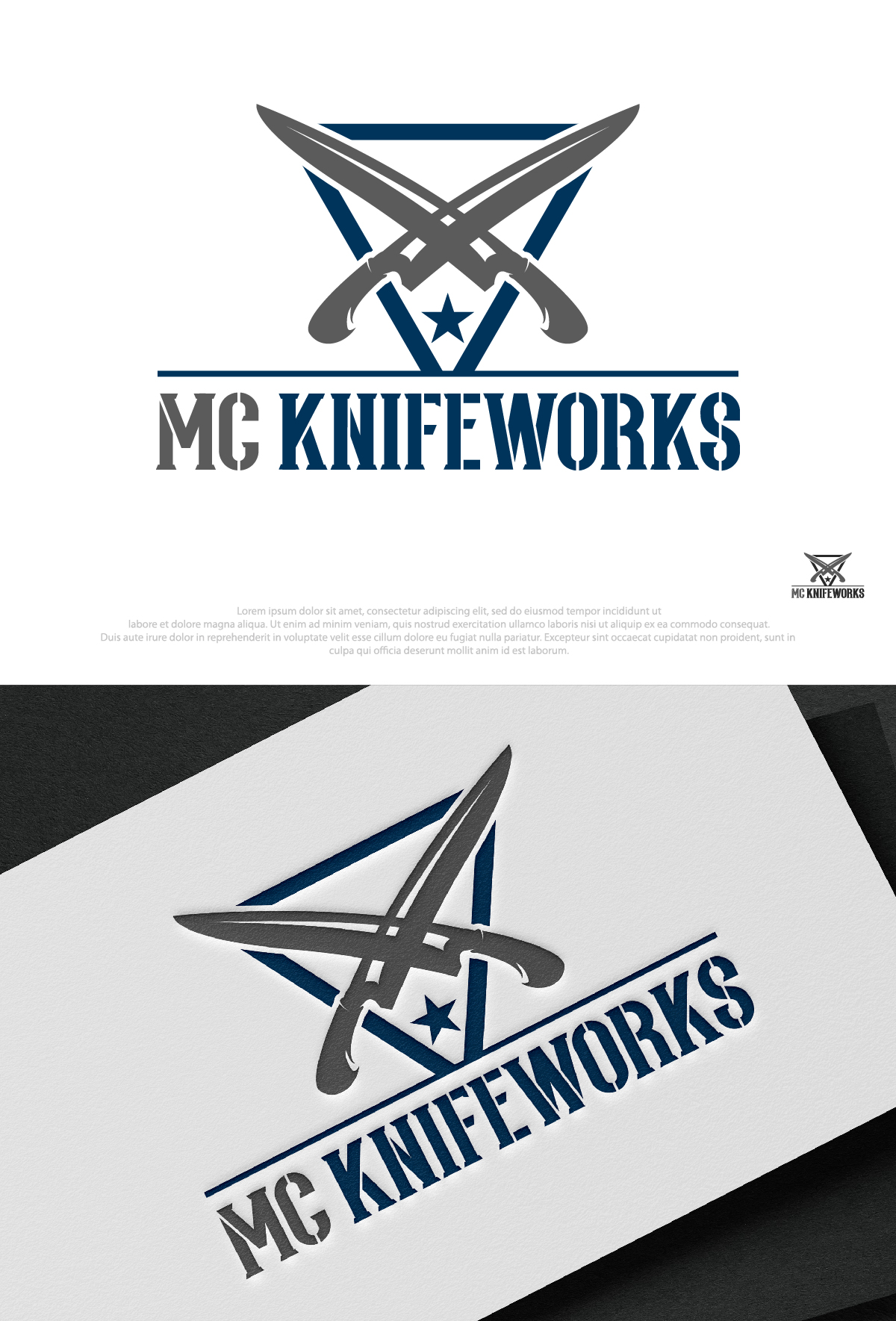 Logo Design by DesignLima for M.C. Knifeworks | Design #31537132