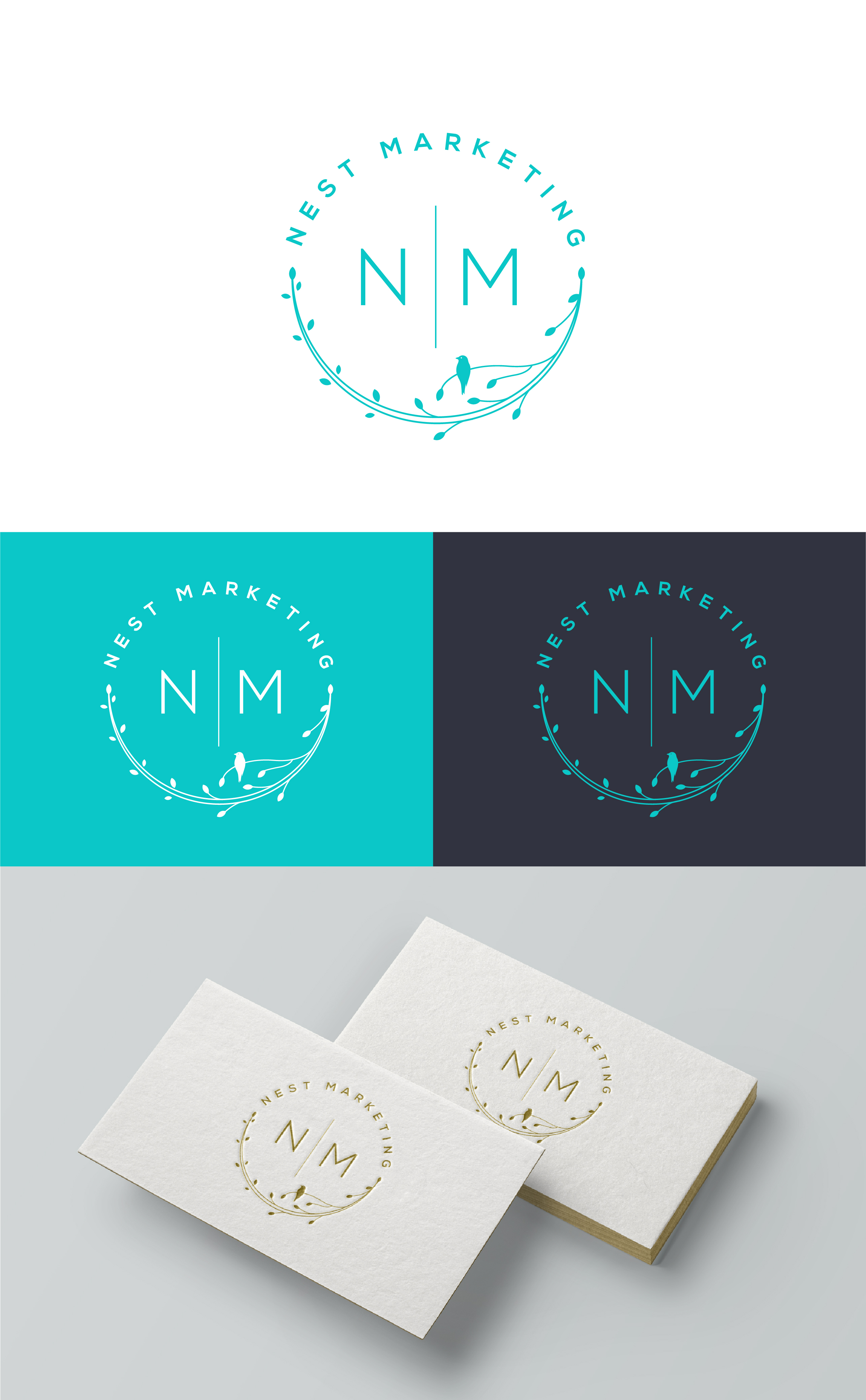 Logo Design by RKsharma for Nest Marketing | Design #31532528