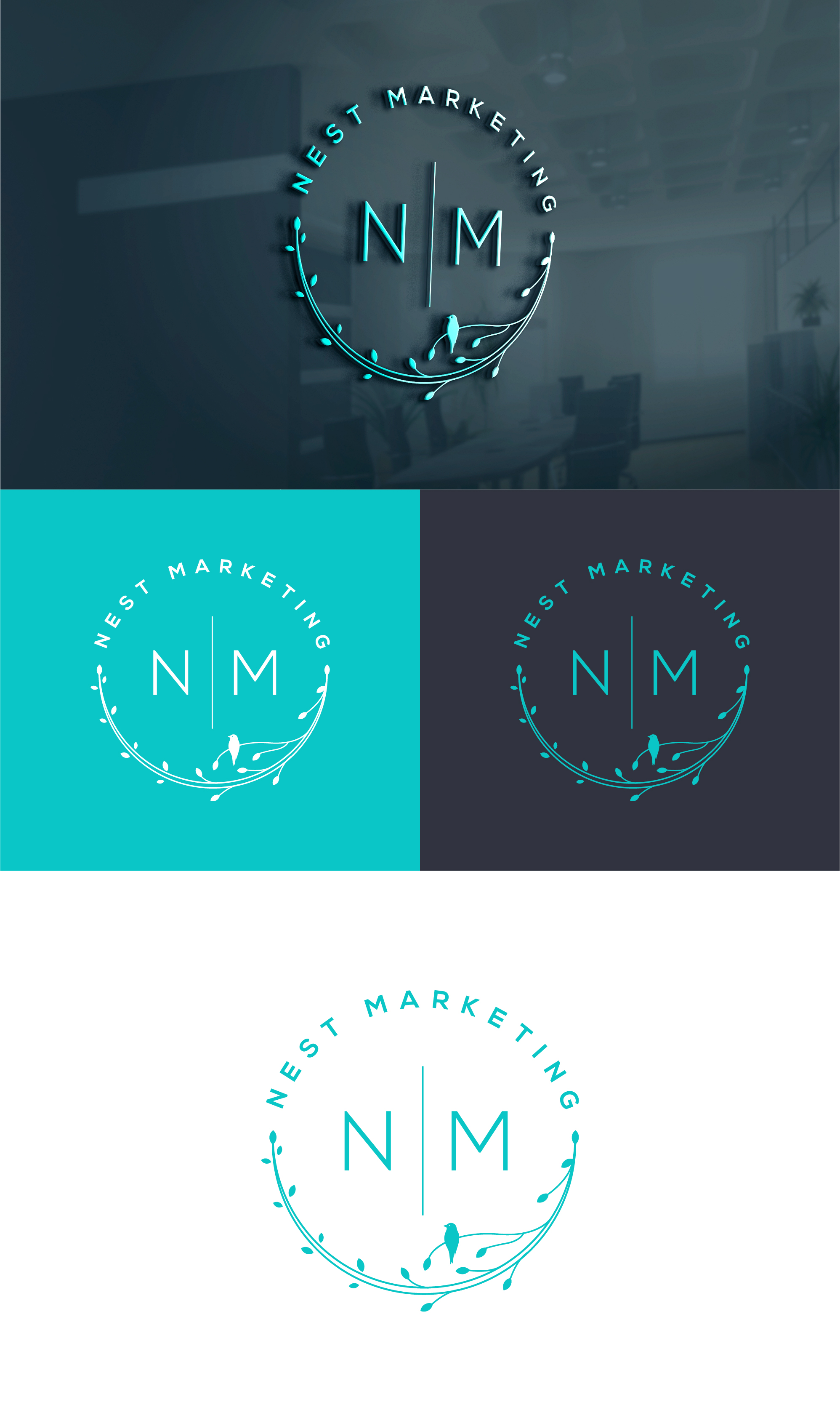 Logo Design by RKsharma for Nest Marketing | Design #31532560