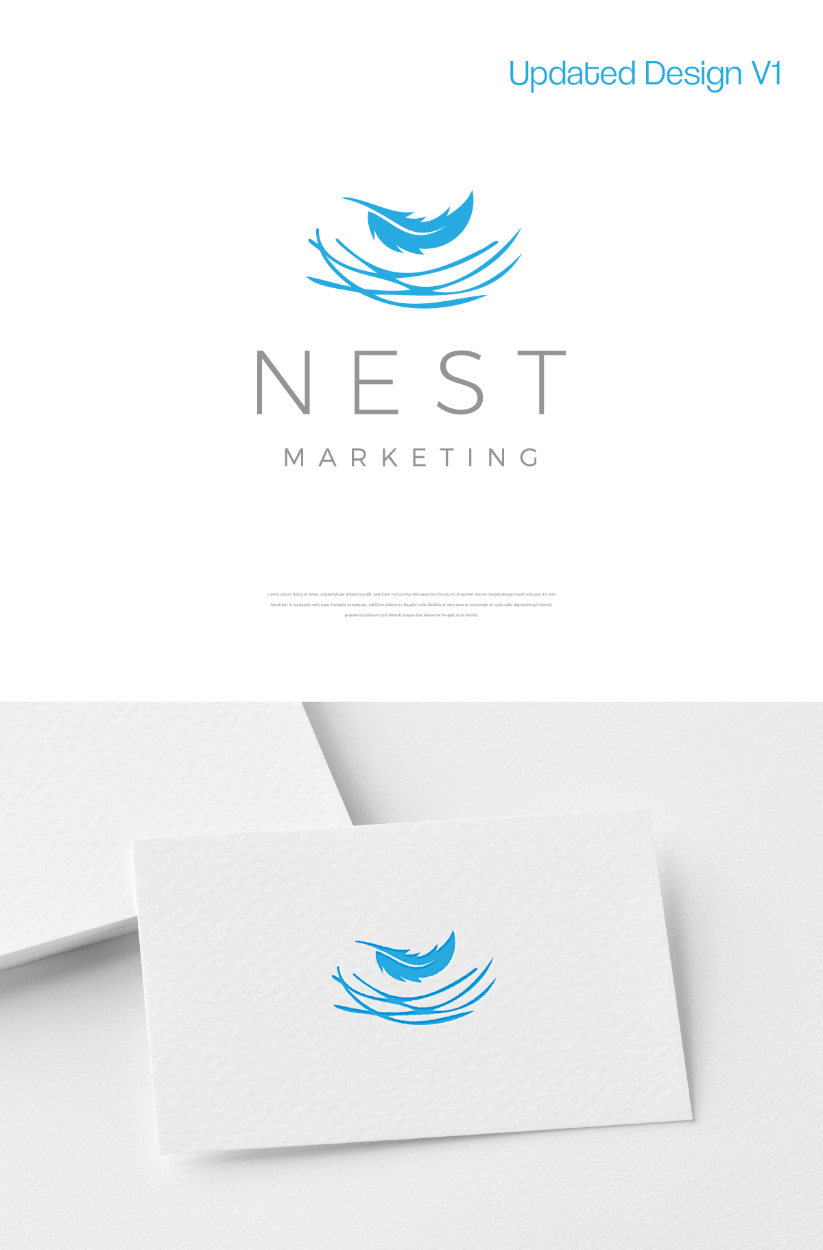 Logo Design by apik. for Nest Marketing | Design #31531969
