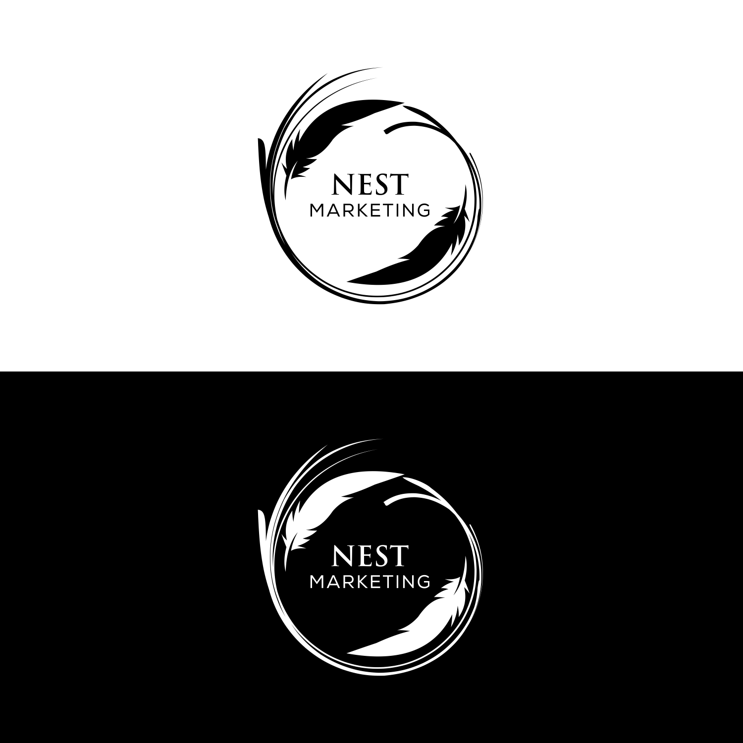 Logo Design by anak hits for Nest Marketing | Design #31530021