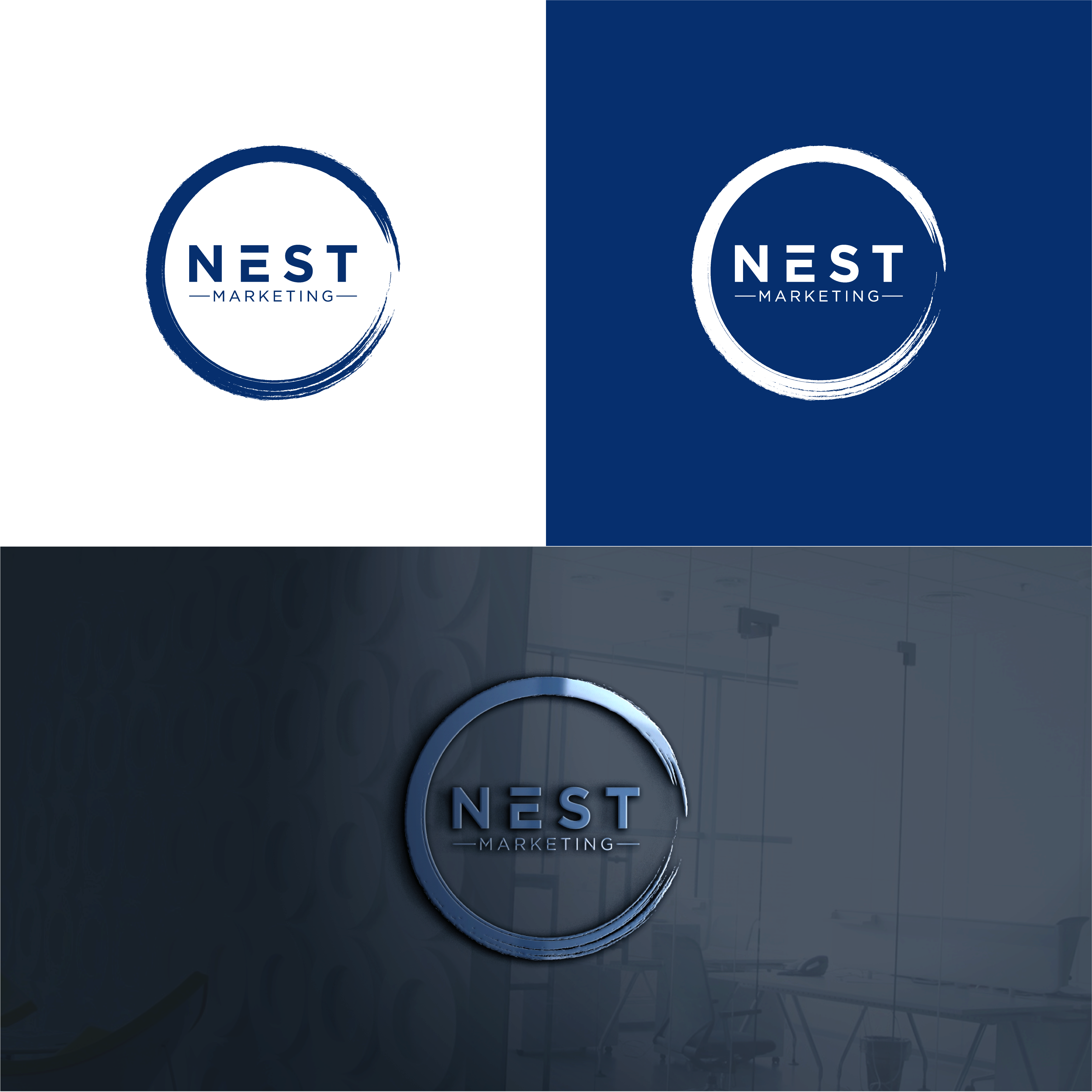 Logo Design by The Lion Studios for Nest Marketing | Design #31528751