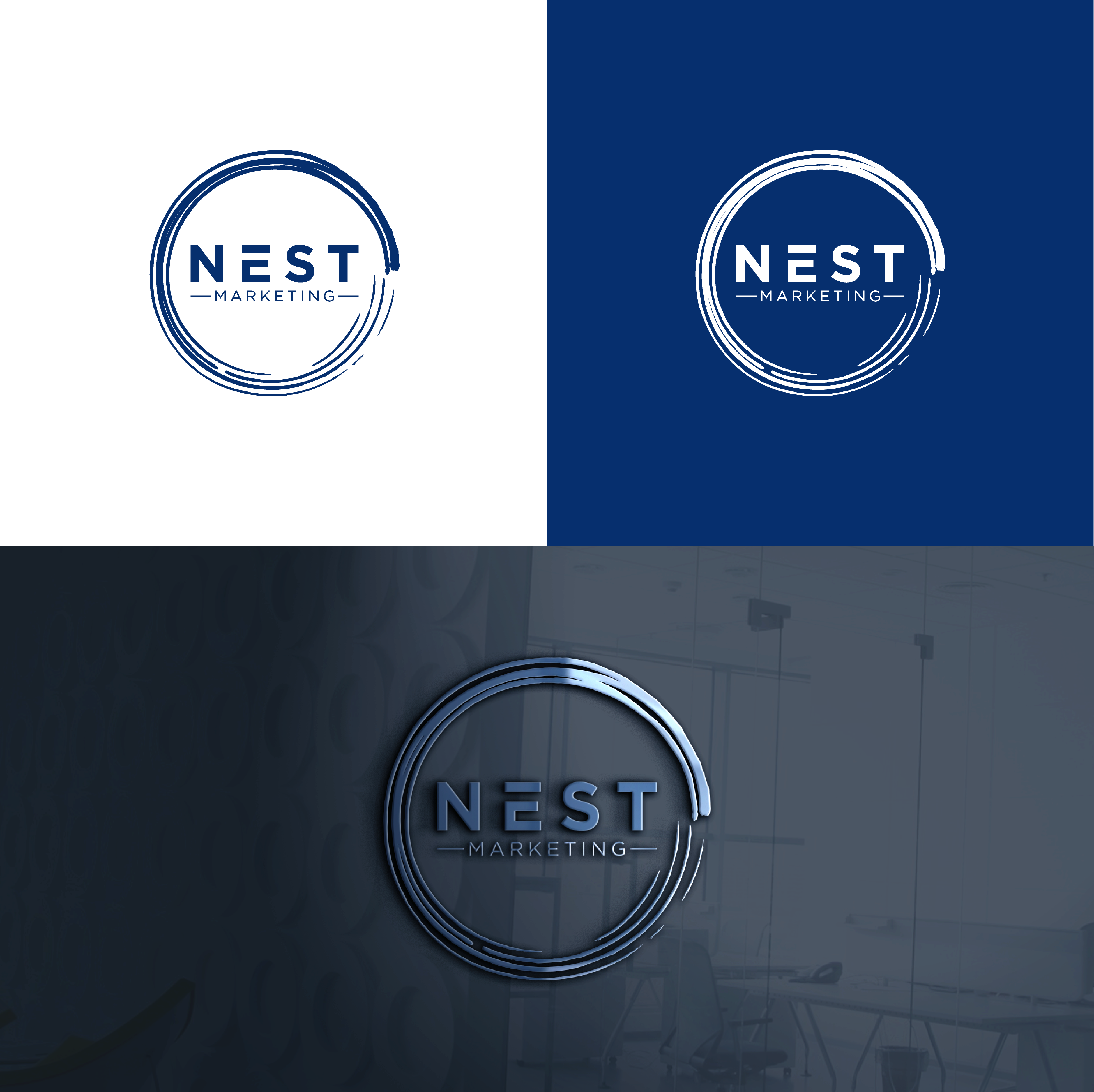 Logo Design by The Lion Studios for Nest Marketing | Design #31528838