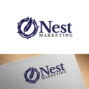 Logo Design by PsyPen for Nest Marketing | Design: #31528183
