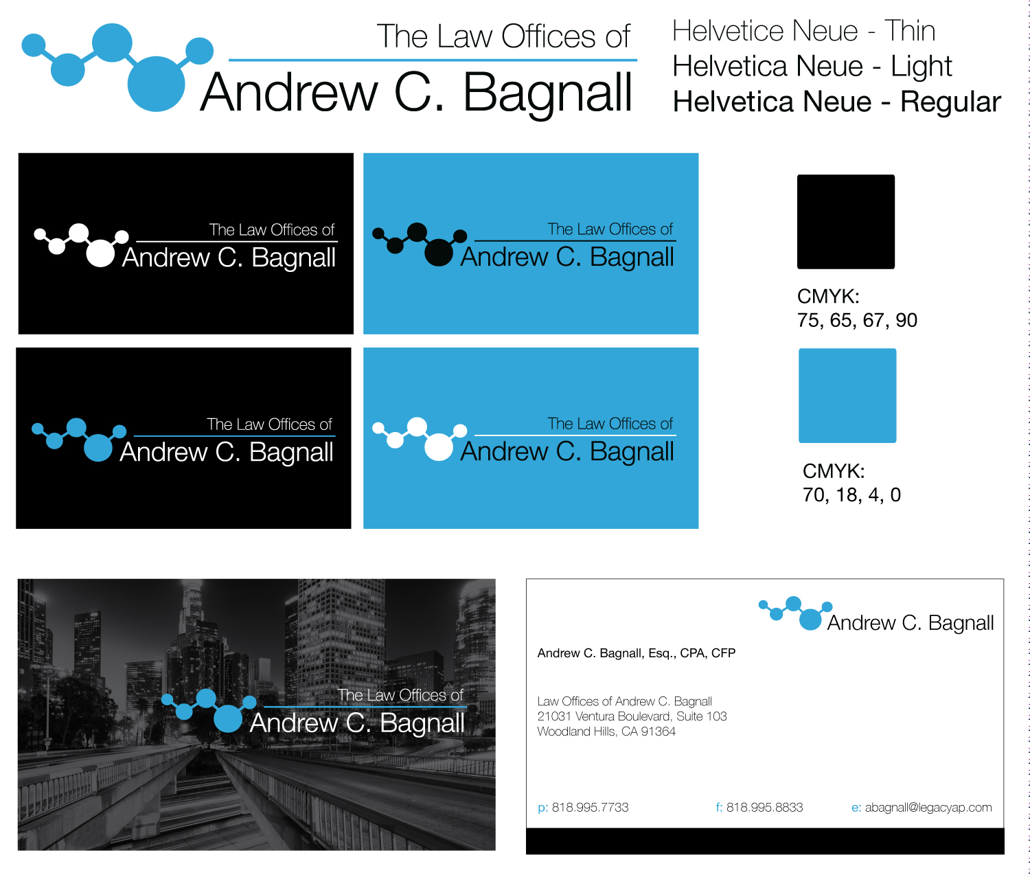 Business Card Design by SkylerWolf for Law Offices of Andrew C. Bagnall | Design #3094861