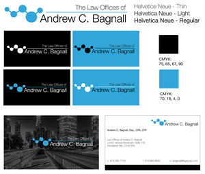 Design de Carte de Visite par SkylerWolf pour Law Offices of Andrew C. Bagnall | Design : #3094861