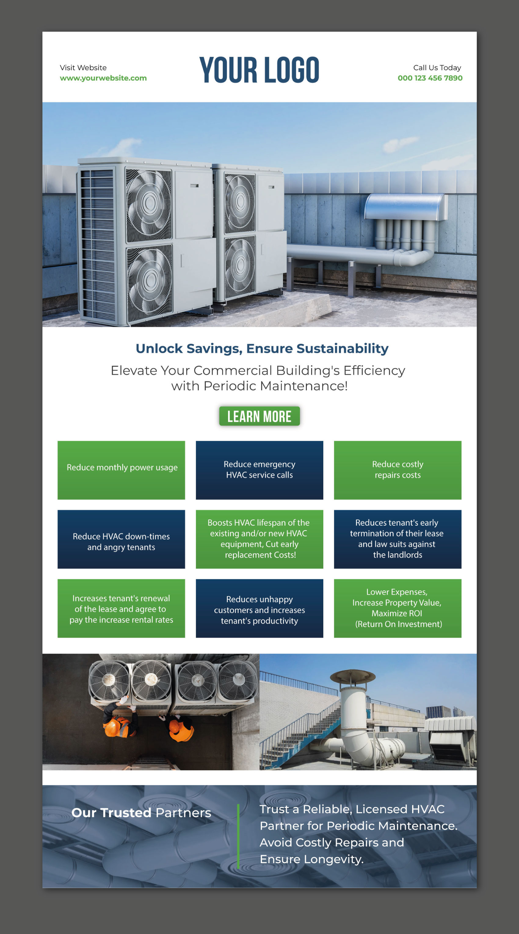 Diseño de Flyer por Adi GFX para Gama Central Heating & Air Conditioning | Diseño #31538028