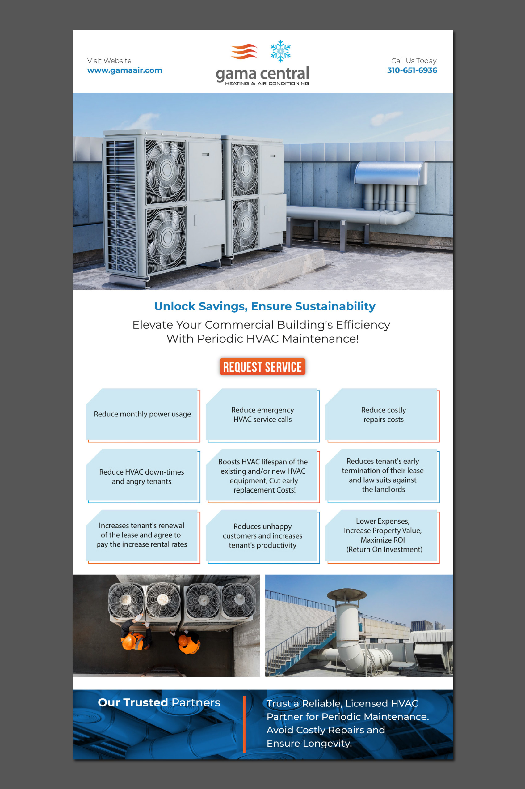 Flyer Design by Adi GFX for Gama Central Heating & Air Conditioning | Design #31616230