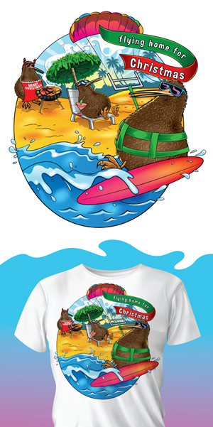 T-shirt Design by ally designs