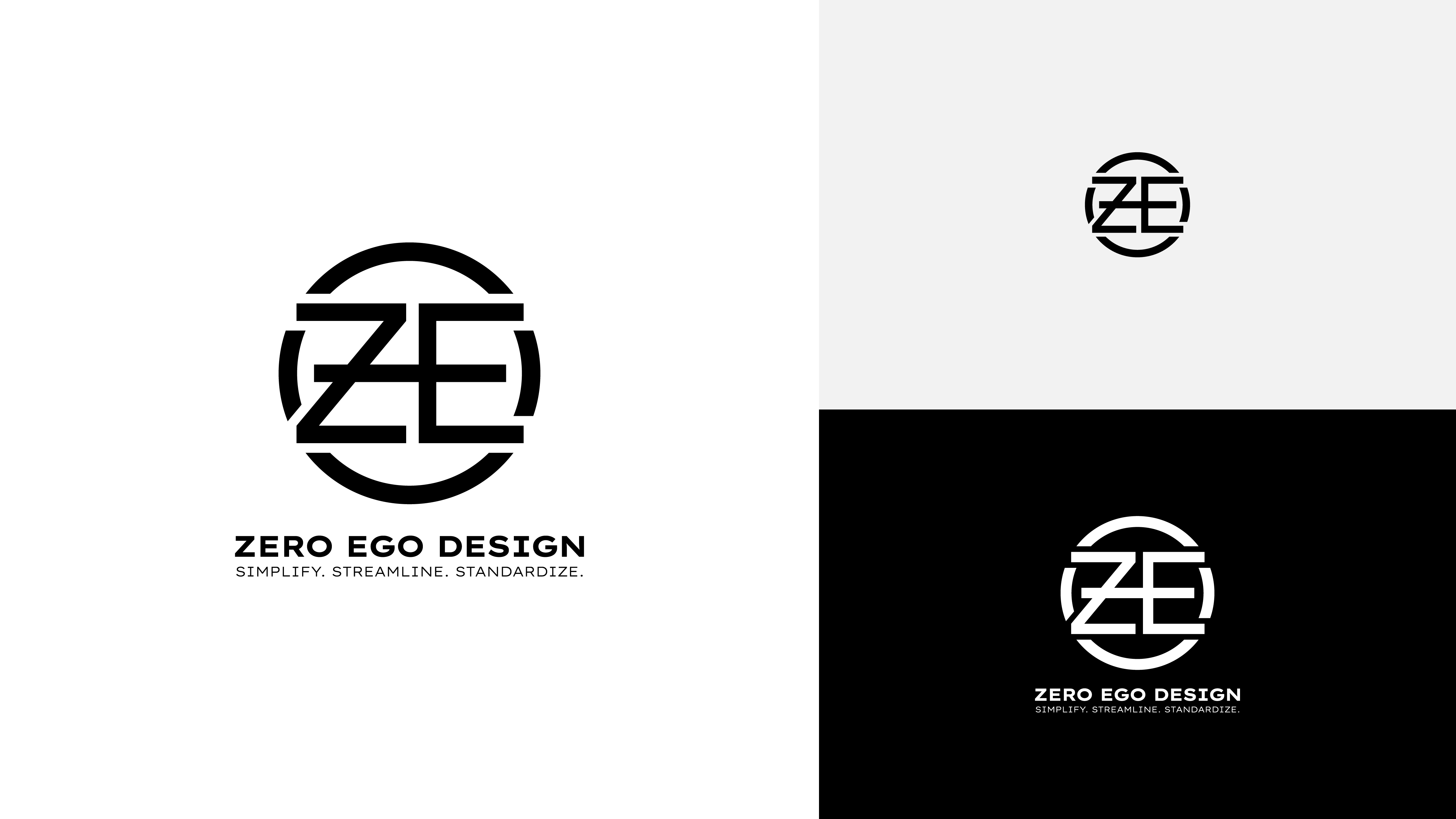 Logo Design by Kryss Denmar for Zero Ego Design | Design #31551136