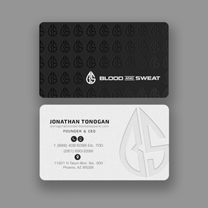 Business Card Design by Andrés Sebastián for this project | Design #31538528