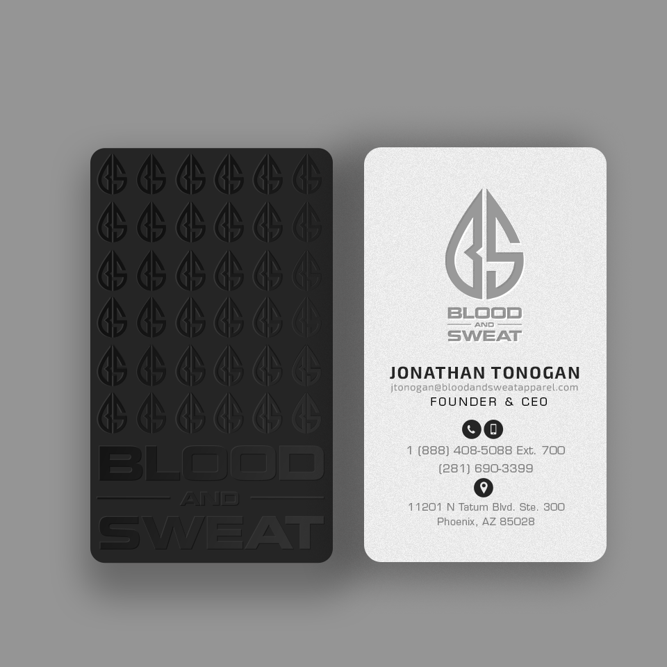 Business Card Design by Andrés Sebastián for this project | Design #31538658