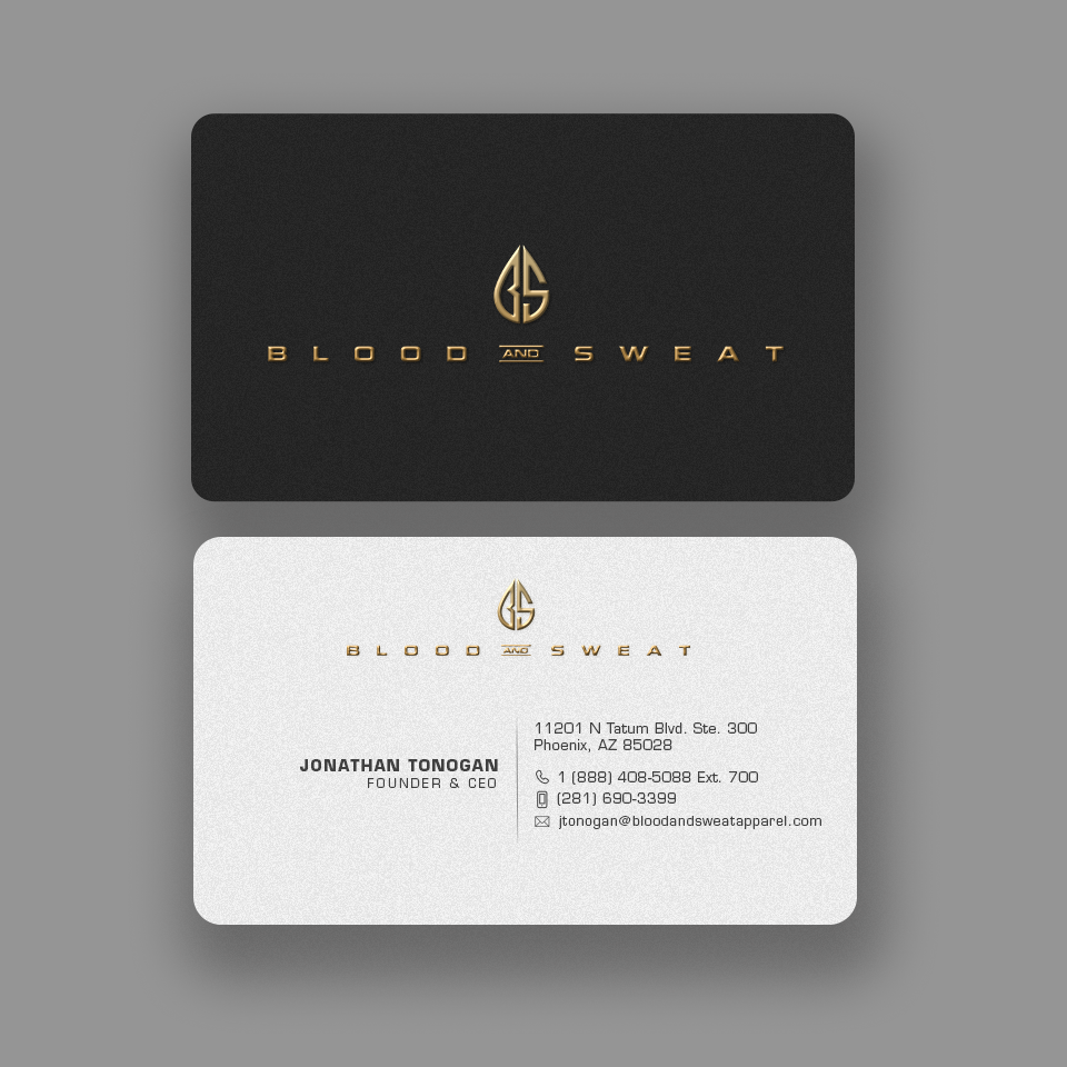 Business Card Design by Andrés Sebastián for this project | Design #31544183