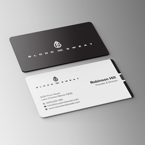 Business Card Design by Bikash Das for this project | Design: #31538871