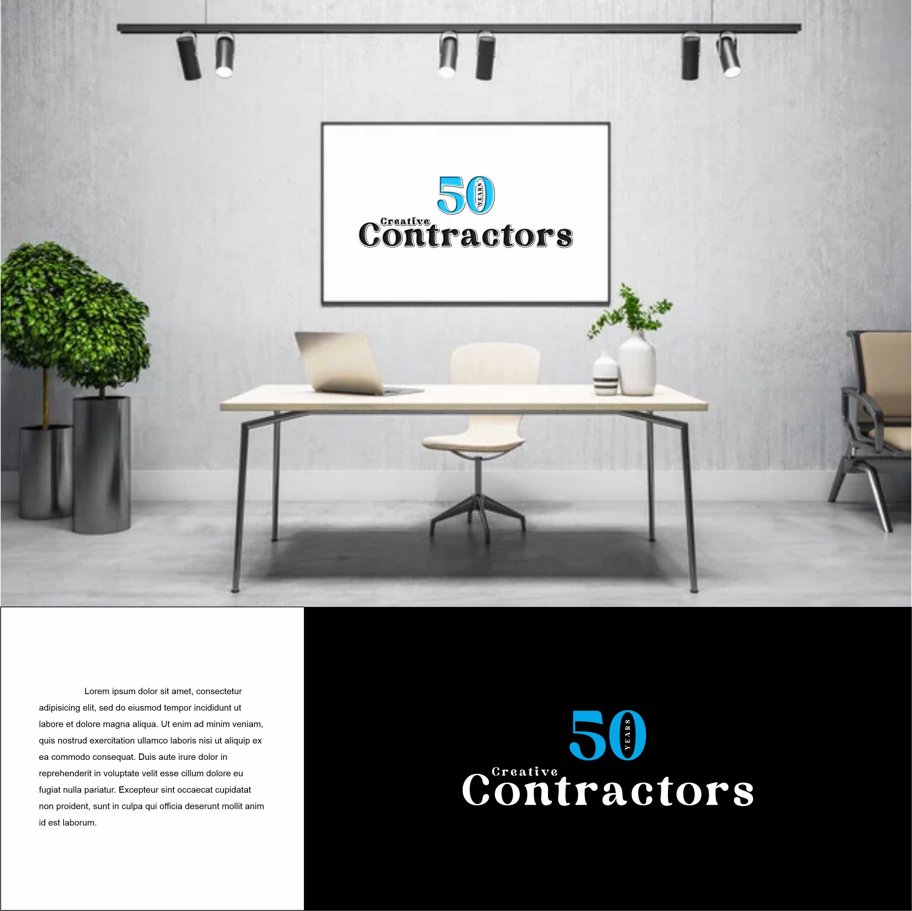 Logo-Design von zizamu für Creative Contractors, Inc. | Design #31548642