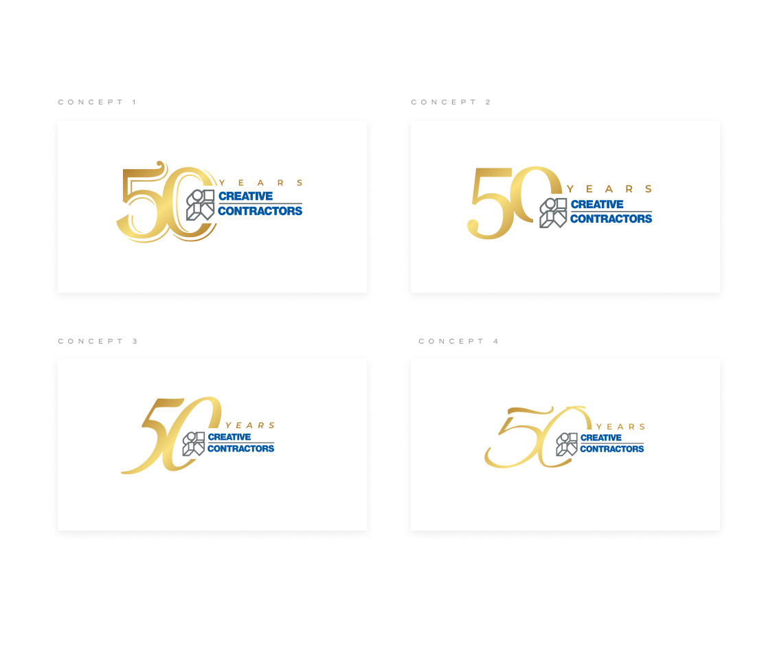 Logo Design by Axis media for Creative Contractors, Inc. | Design #31587559