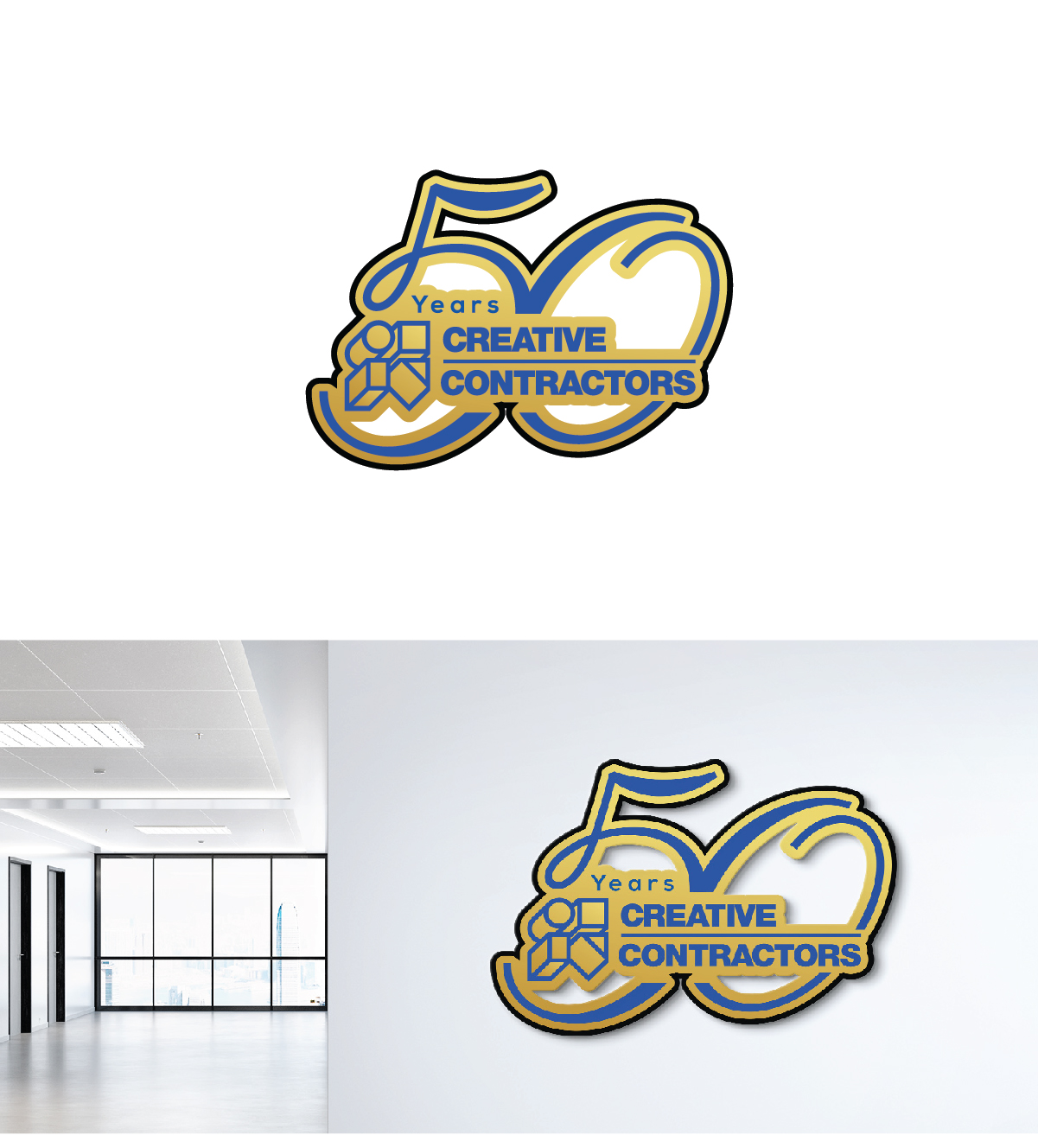 Logo Design by Deziners Zone for Creative Contractors, Inc. | Design #31545007