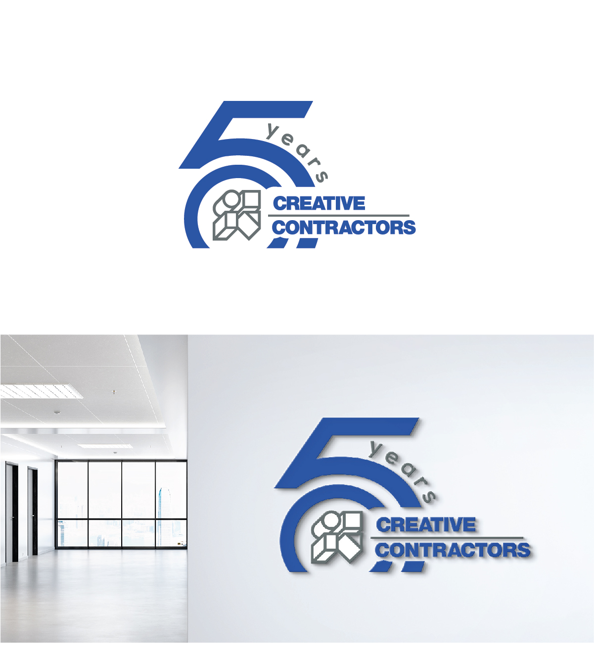 Logo Design by Deziners Zone for Creative Contractors, Inc. | Design #31545008