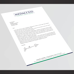 Letterhead Design by Designers Hub for this project | Design: #31546479