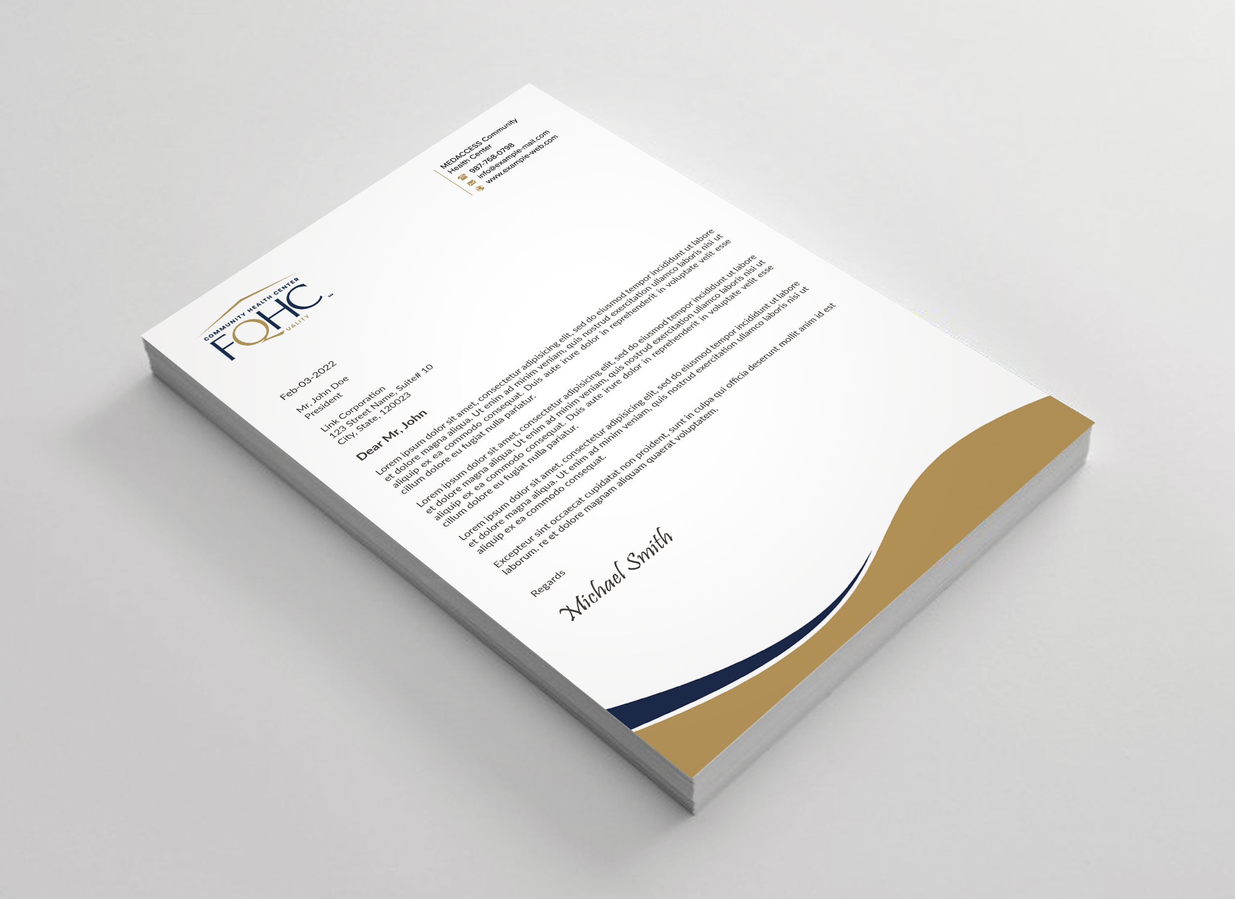 Letterhead Design by sadikul islam for this project | Design #31572083