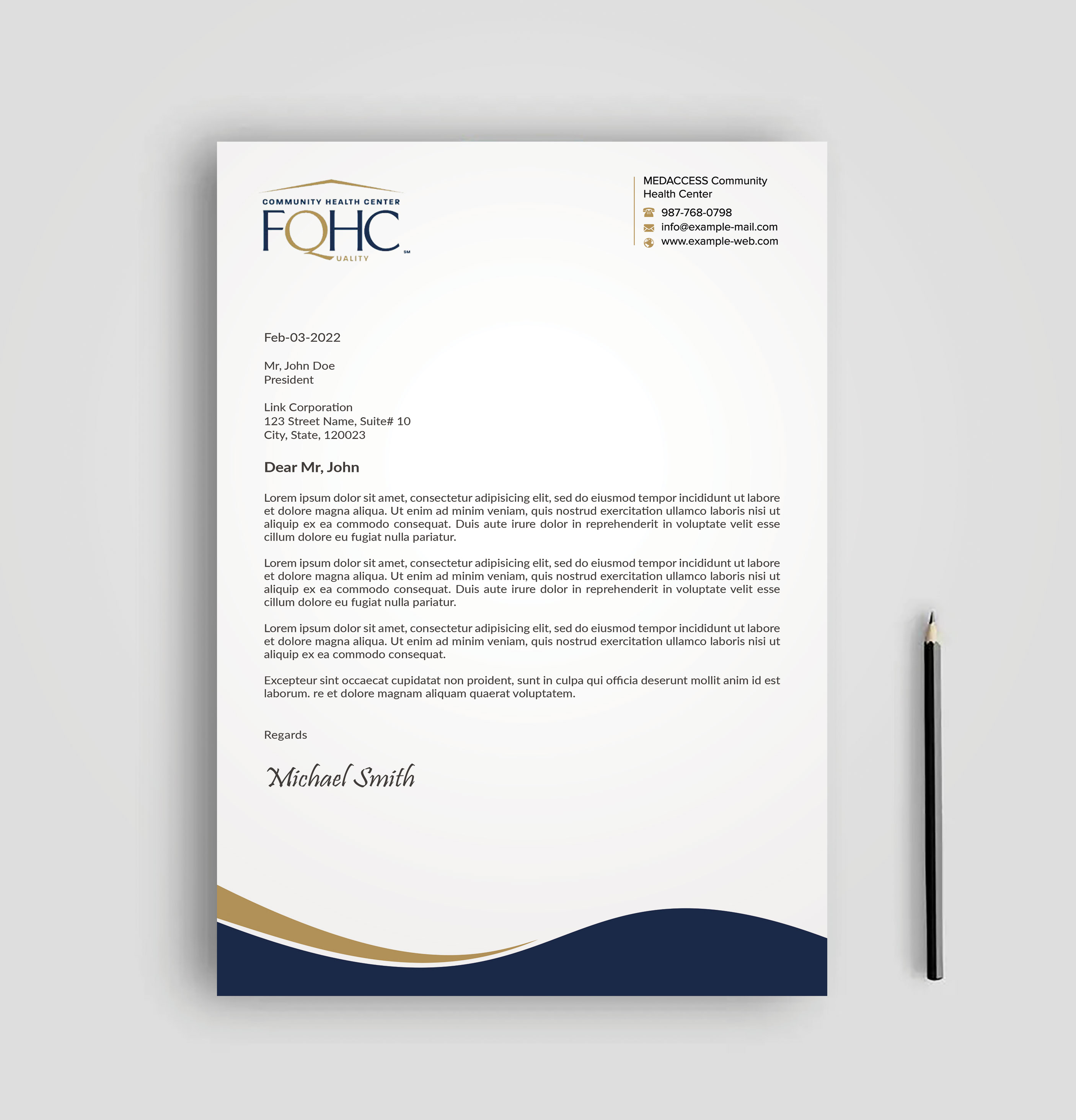 Letterhead Design by sadikul islam for this project | Design #31572084