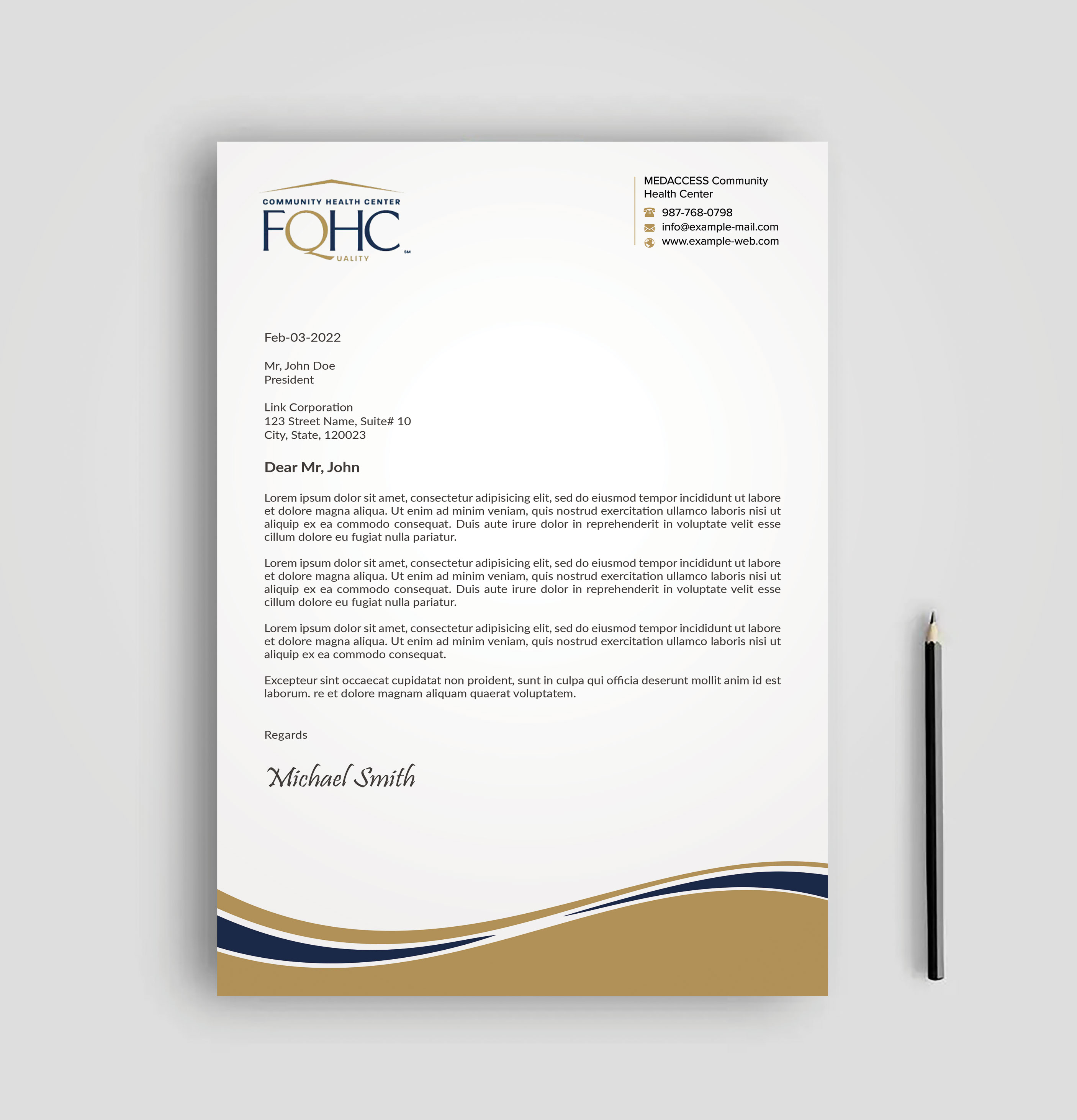 Letterhead Design by sadikul islam for this project | Design #31572094