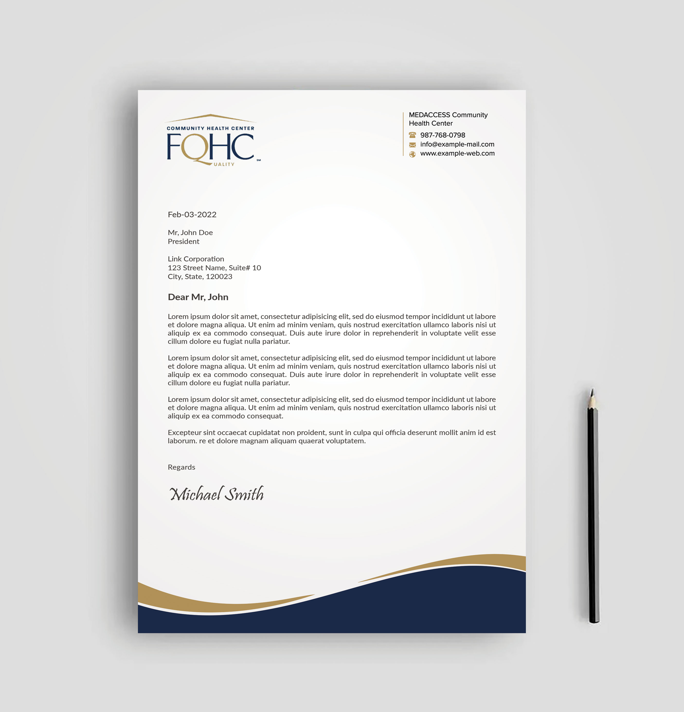 Letterhead Design by sadikul islam for this project | Design #31572105