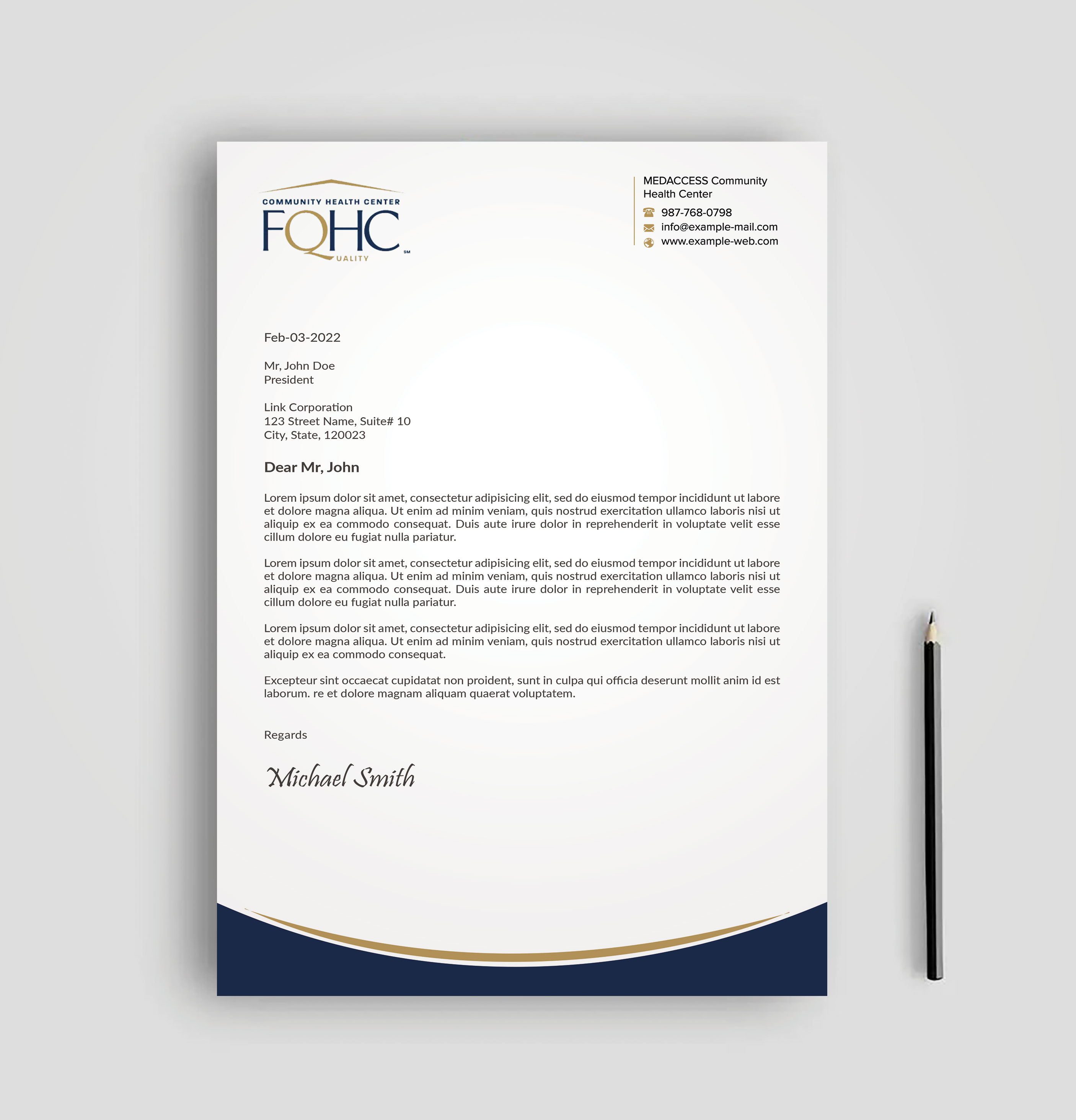 Letterhead Design by sadikul islam for this project | Design #31572154