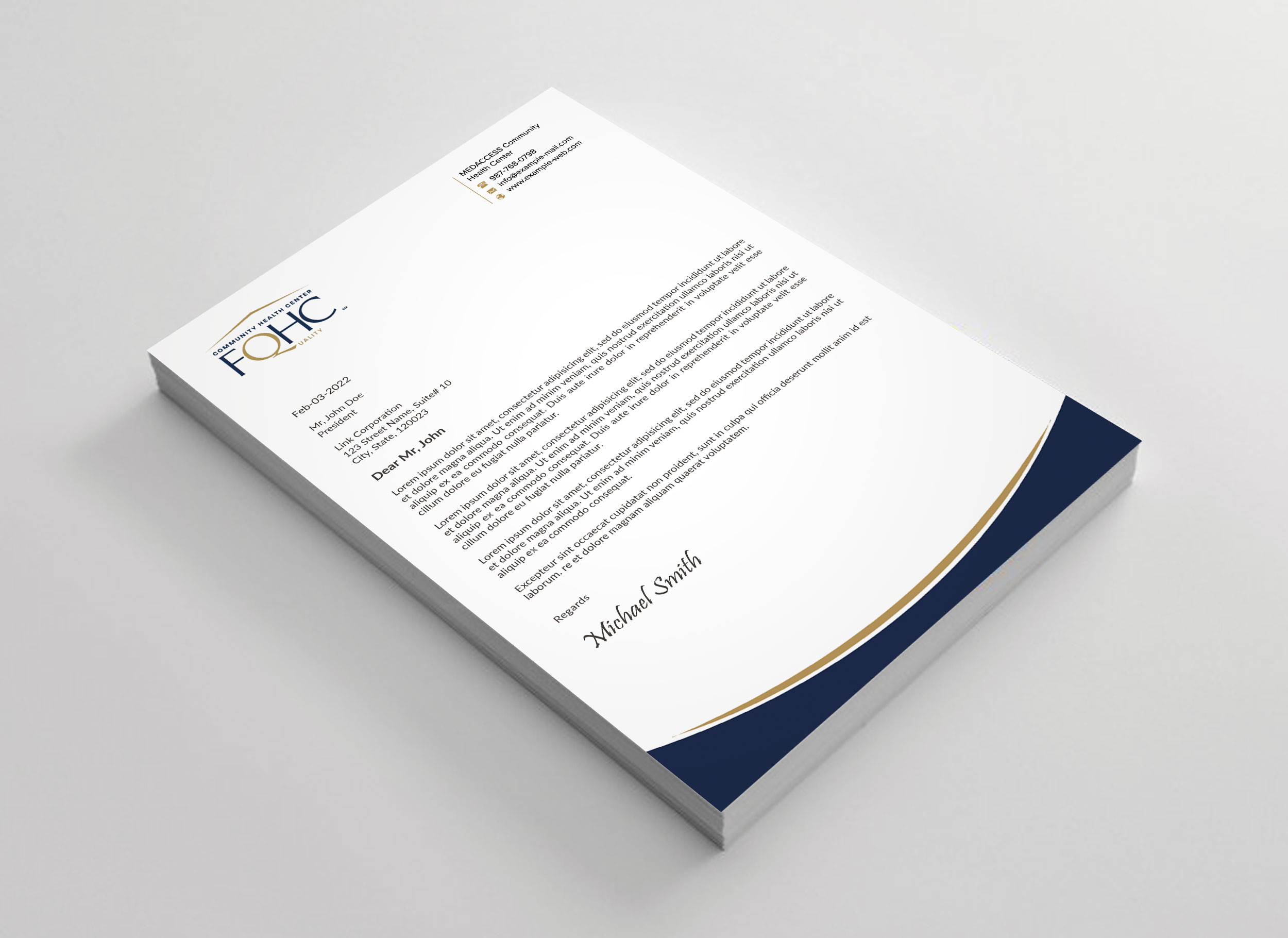 Letterhead Design by sadikul islam for this project | Design #31572155
