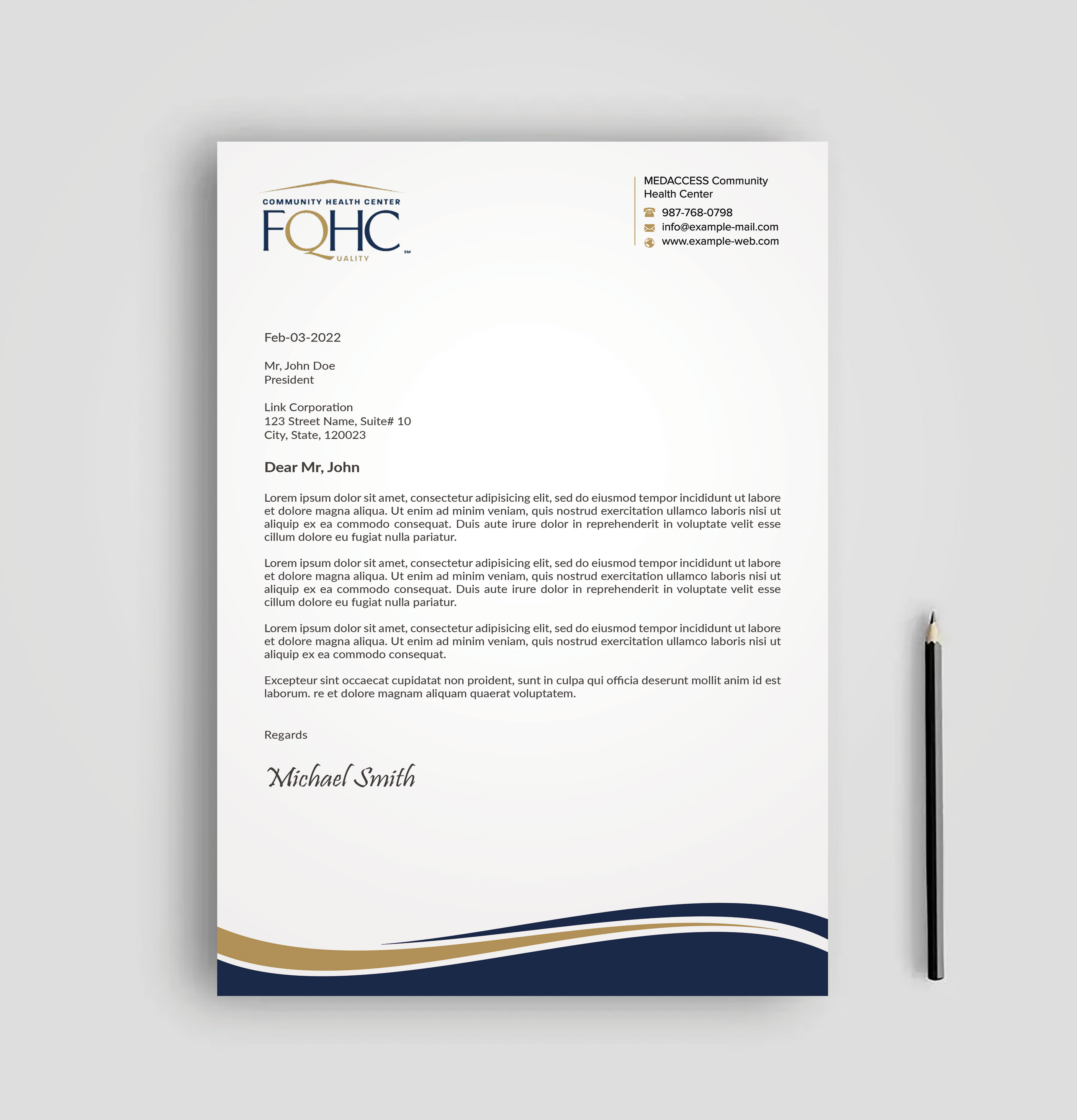 Letterhead Design by sadikul islam for this project | Design #31572158