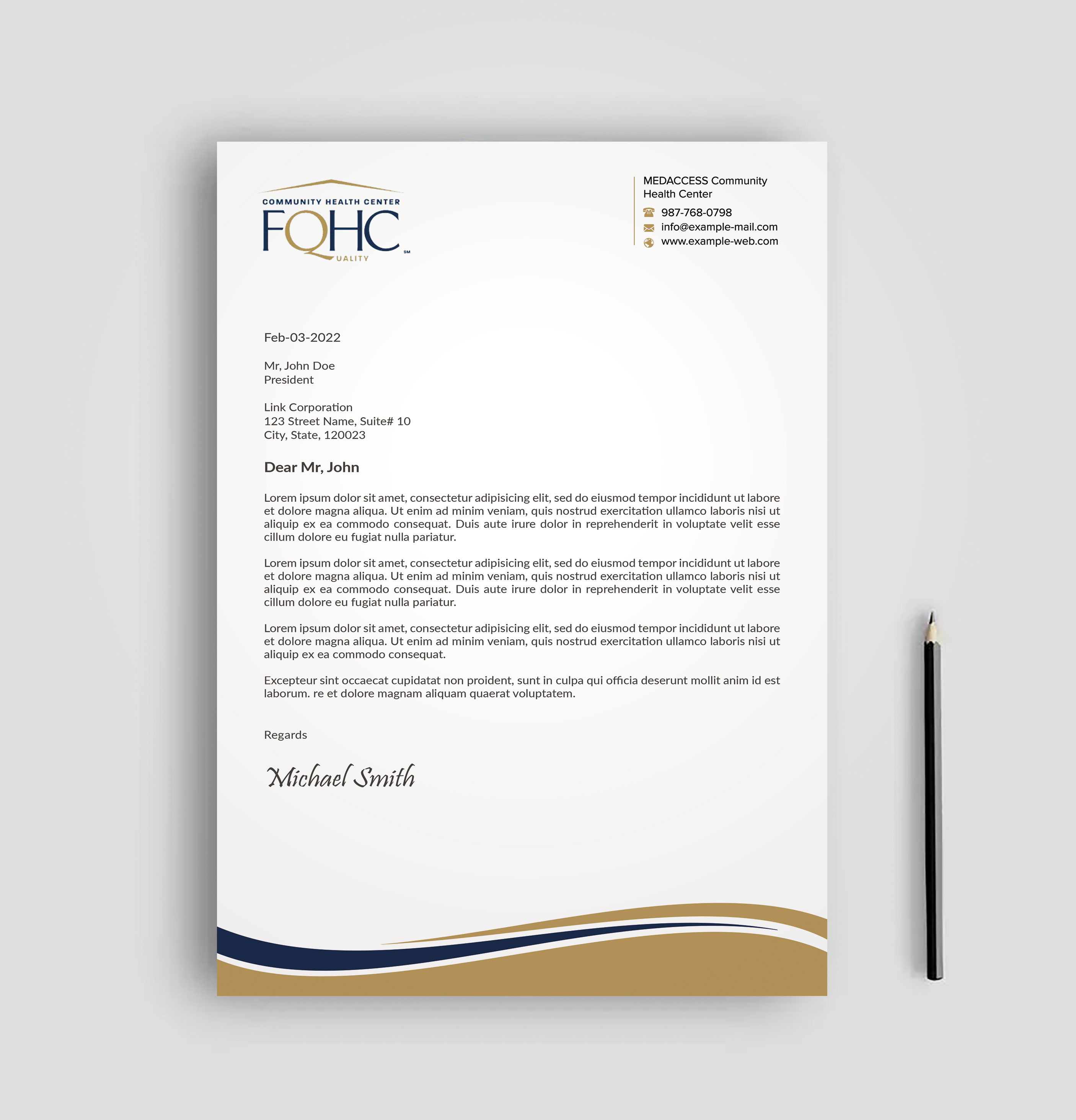 Letterhead Design by sadikul islam for this project | Design #31572167
