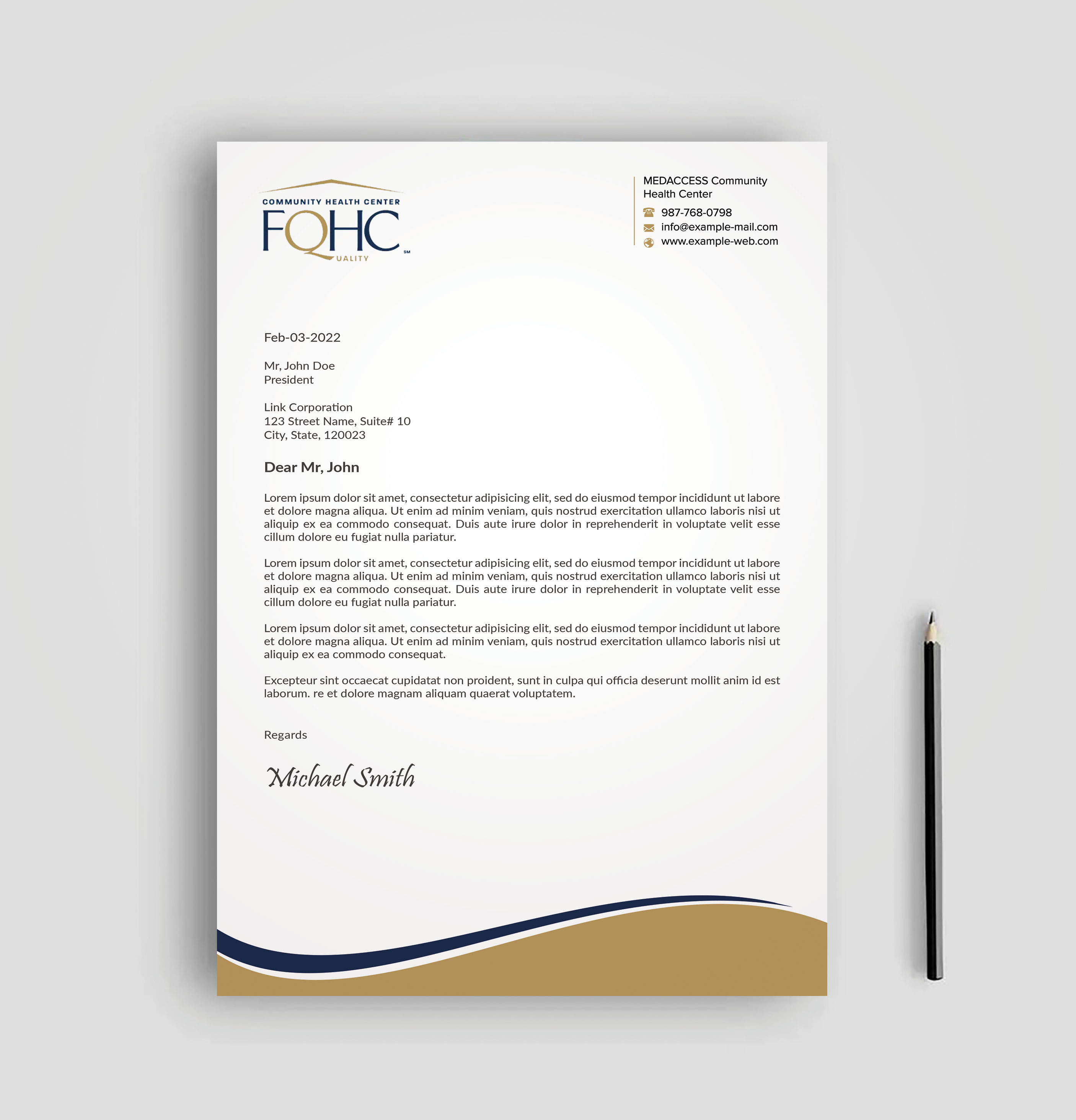 Letterhead Design by sadikul islam for this project | Design #31572207