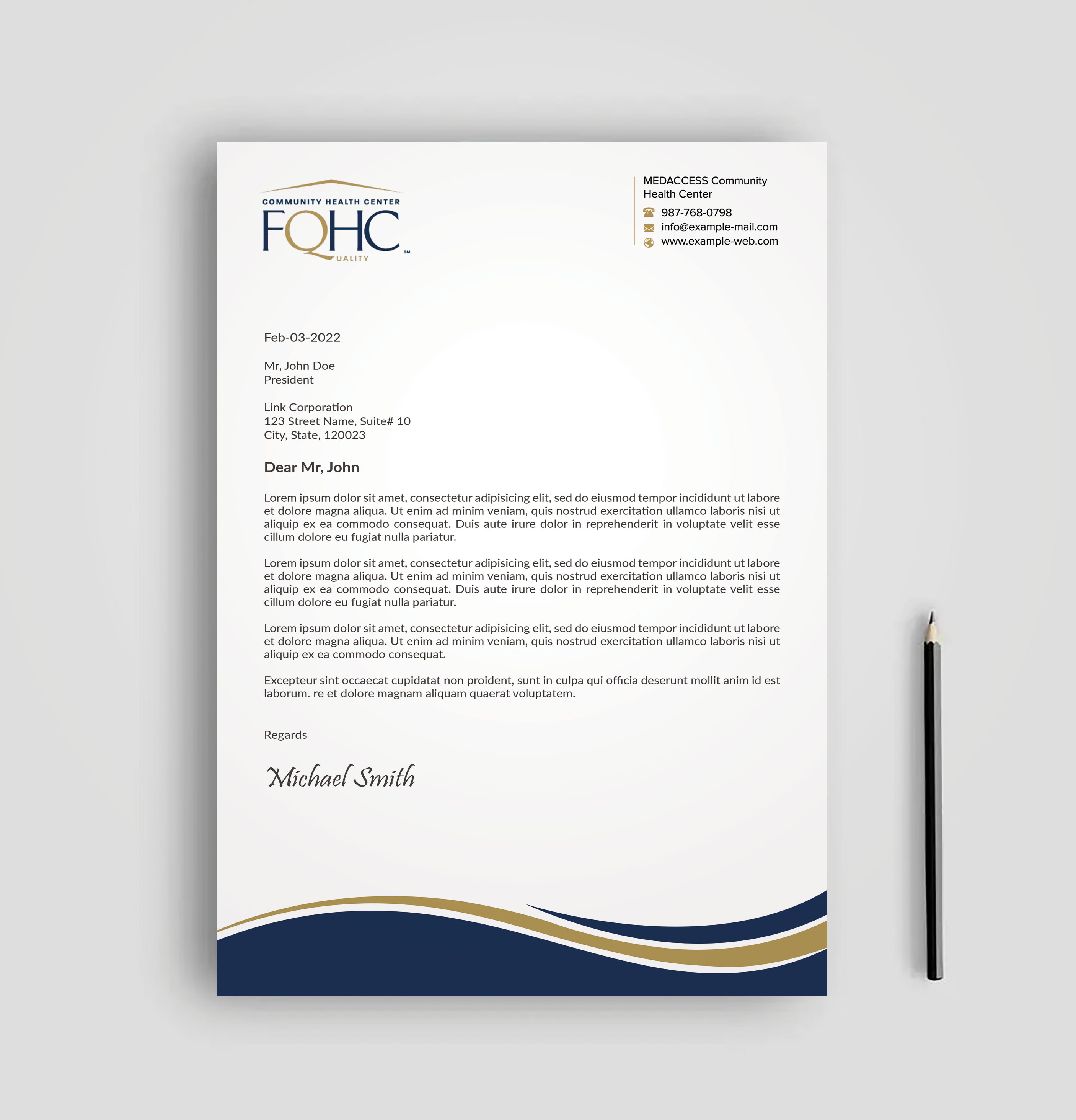 Letterhead Design by sadikul islam for this project | Design #31572901