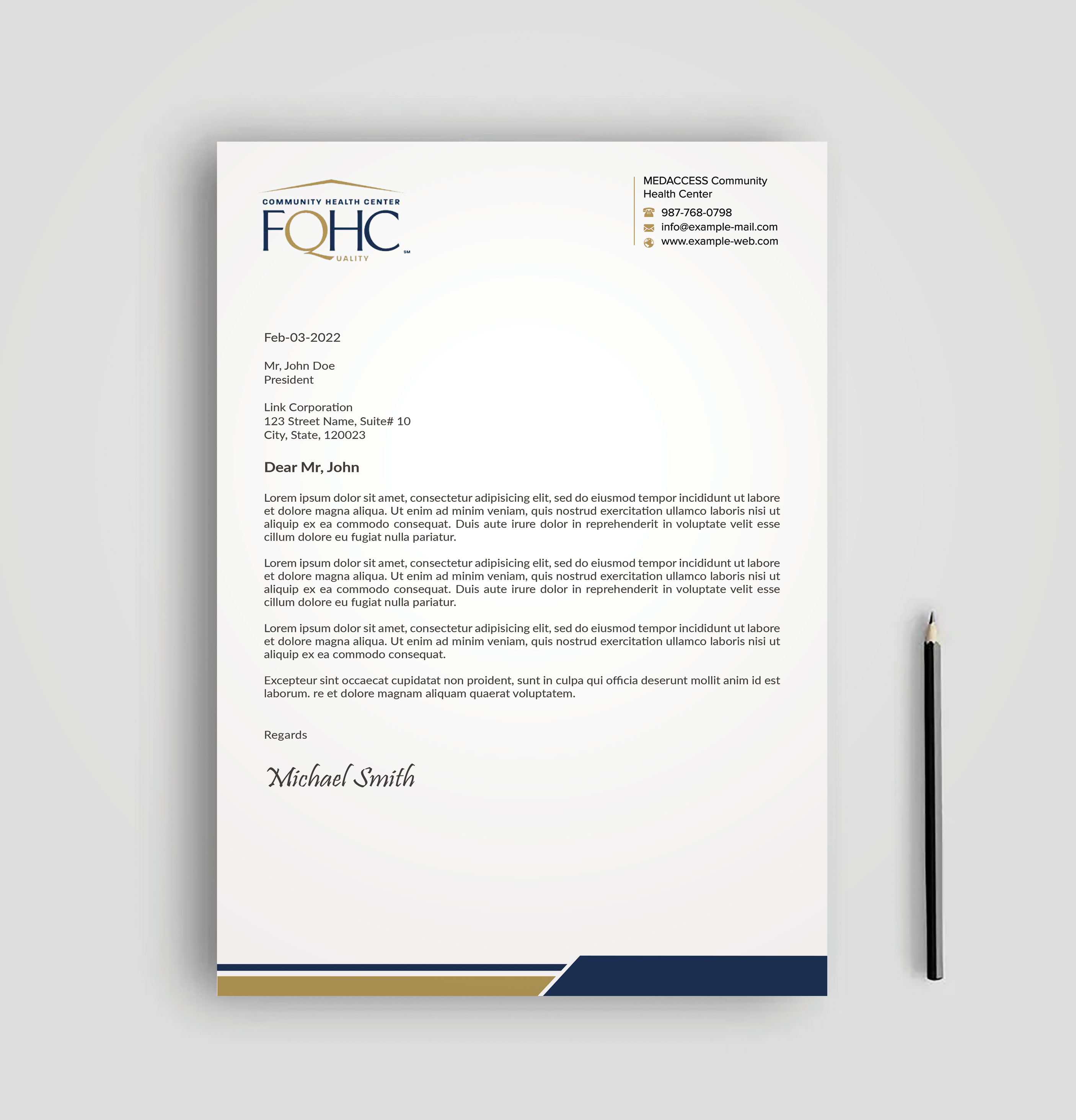 Letterhead Design by sadikul islam for this project | Design #31572926