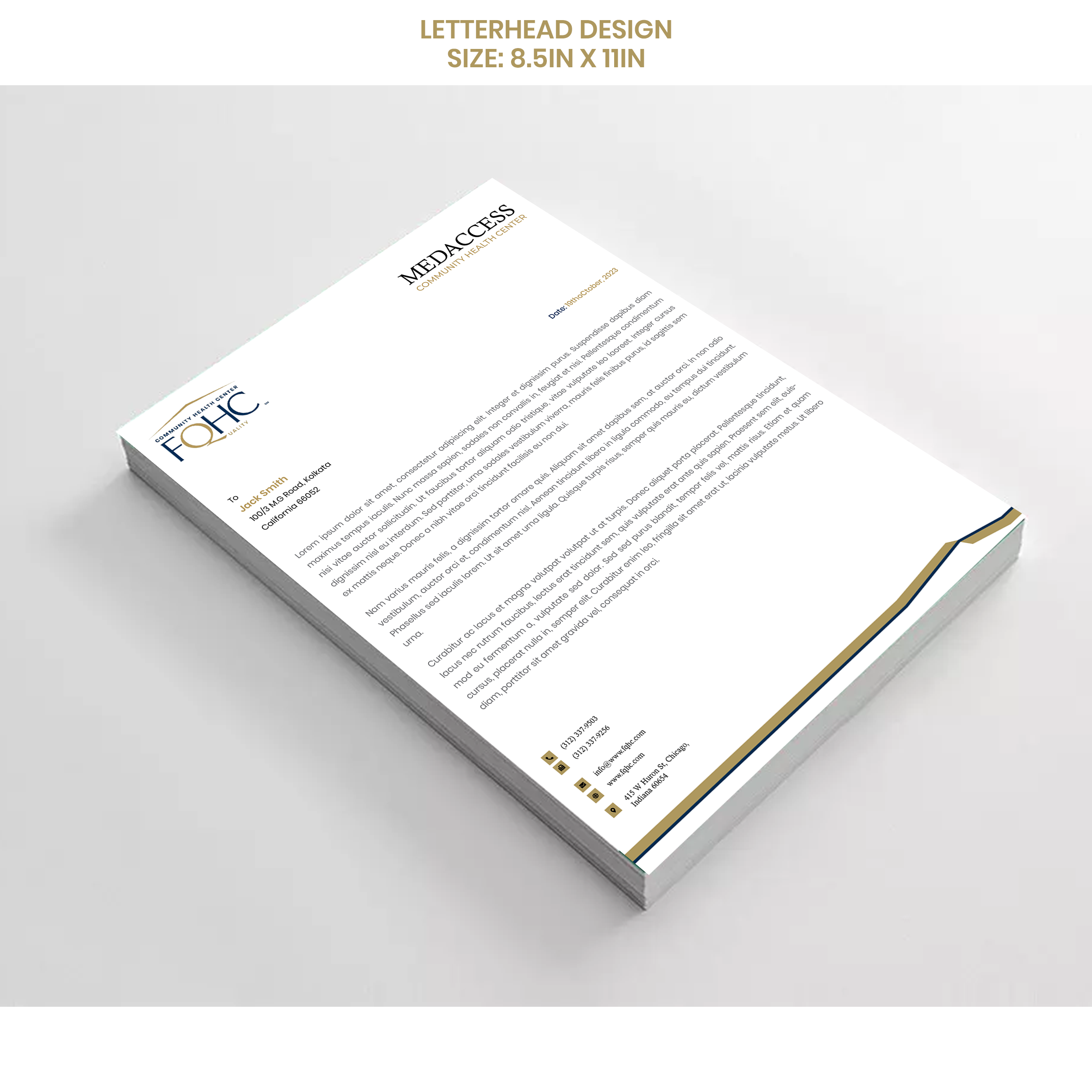 Letterhead Design by Expert Designer for this project | Design #31561364