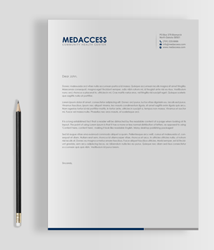 Letterhead Design by chandrayaan.creative for this project | Design: #31541247