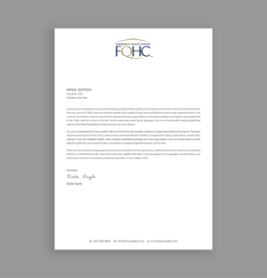 Letterhead Design by DesignShout for this project | Design: #31583788