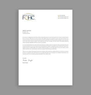 Letterhead Design by DesignShout for this project | Design: #31583838