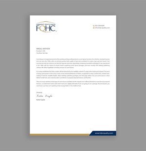 Letterhead Design by DesignShout for this project | Design: #31583898