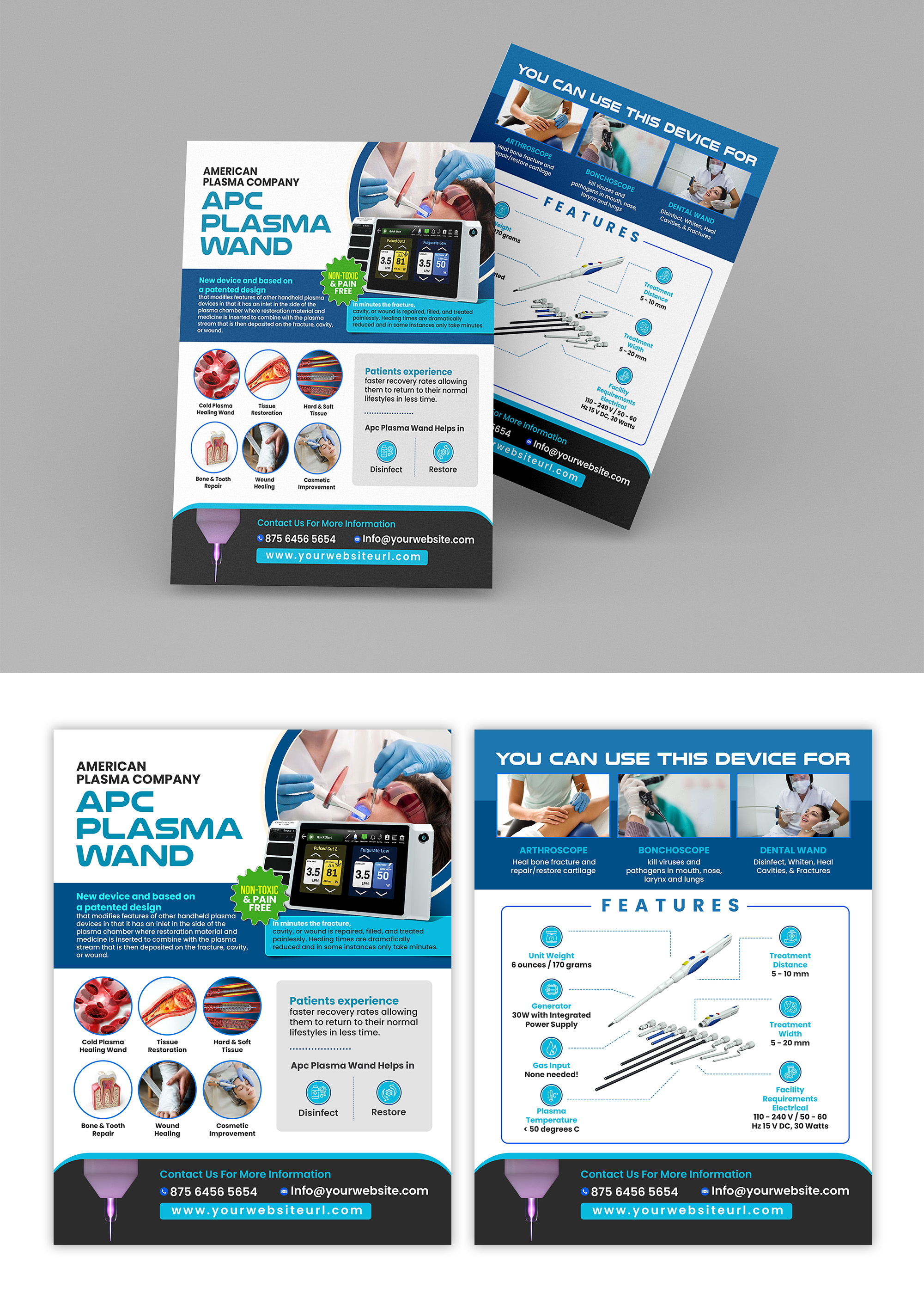 Flyer-Design von debdesign für Dentivia  | Design #31552164