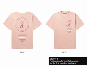 Diseño de Camiseta por AnninWonderland para Asbury Prenatal Massage Center | Diseño: #31542484