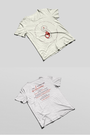 Diseño de Camiseta por JanuXart para Asbury Prenatal Massage Center | Diseño: #31542877