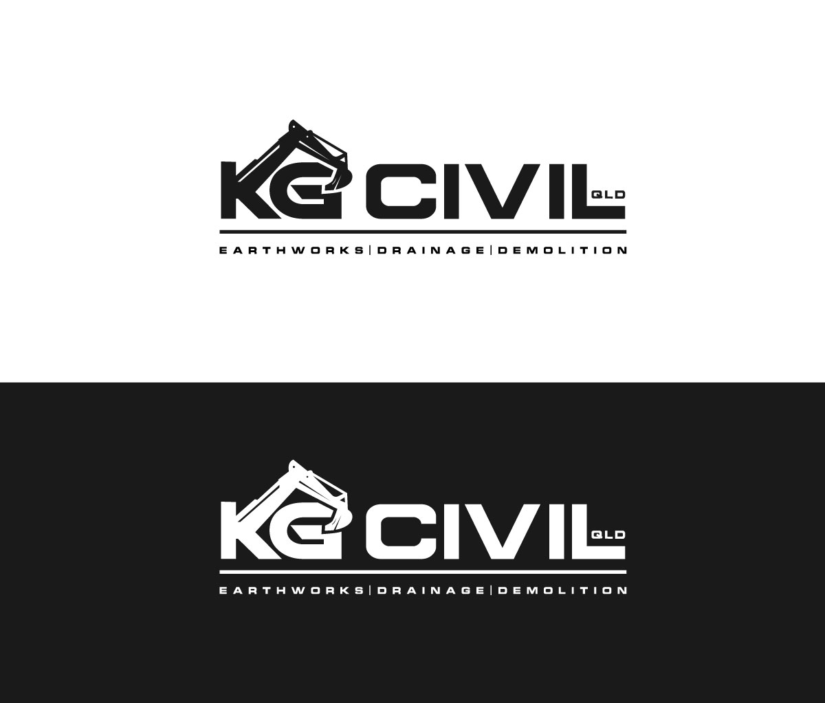 Diseño de Logo por ayanpixel para KG CIVIL QLD | Diseño #31558857