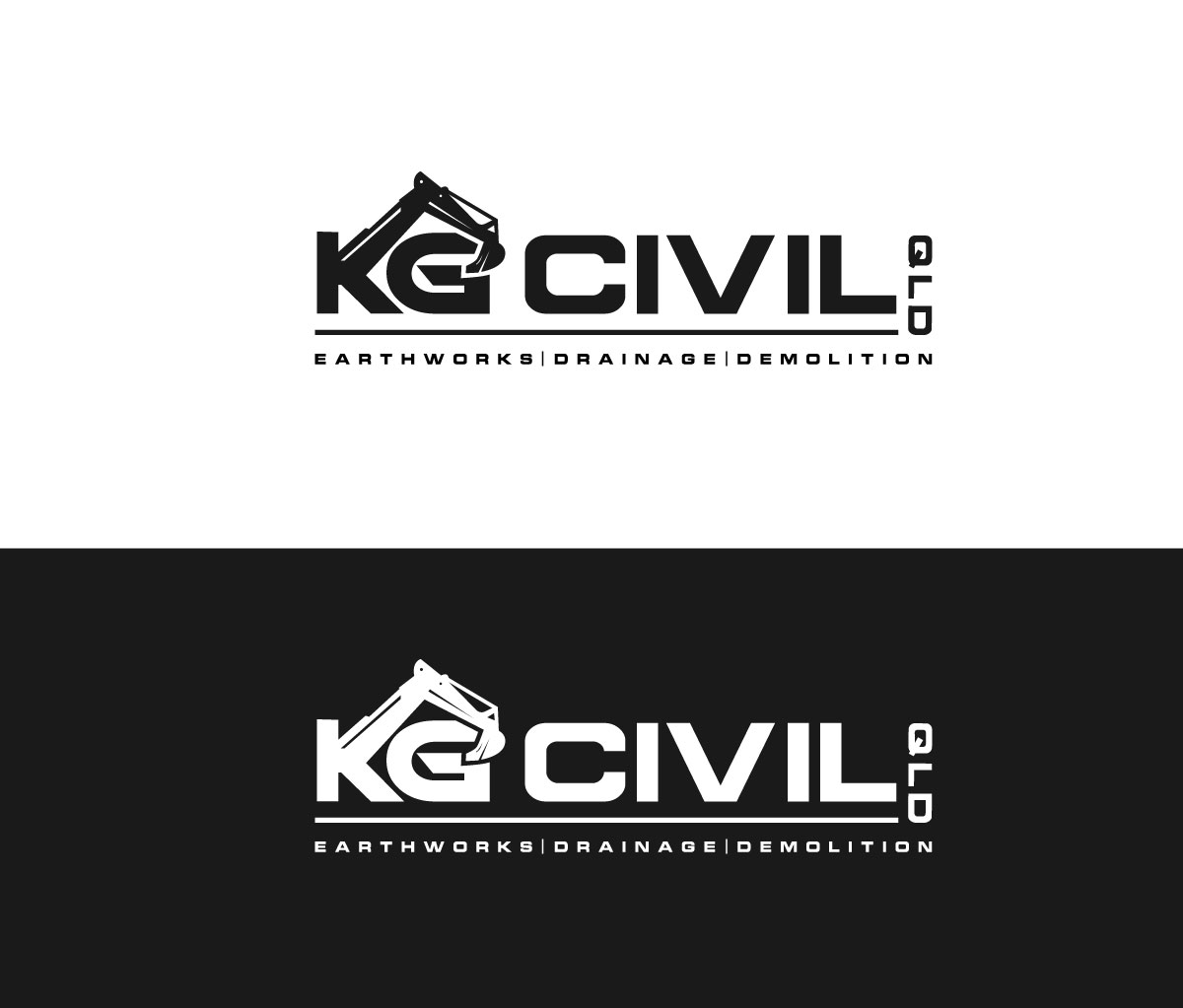 Logo Design by ayanpixel for KG CIVIL QLD | Design #31558902